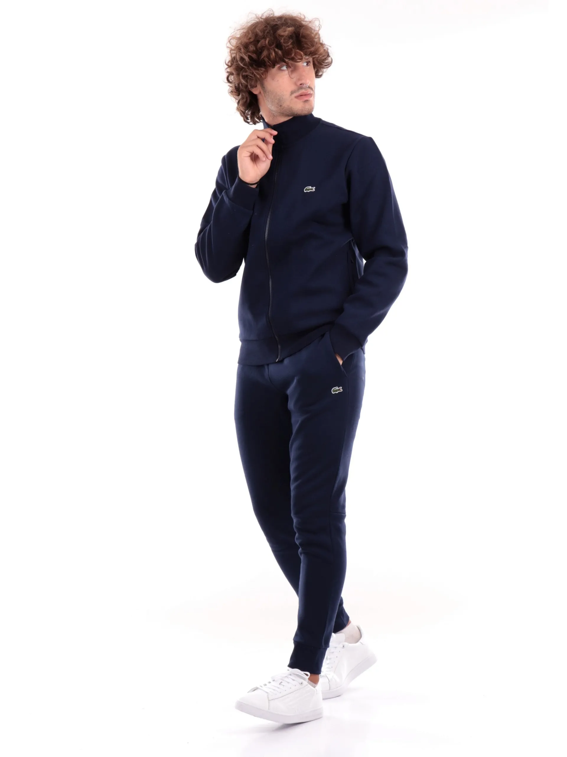 LACOSTE Felpe*Felpa blu da uomo SH9622