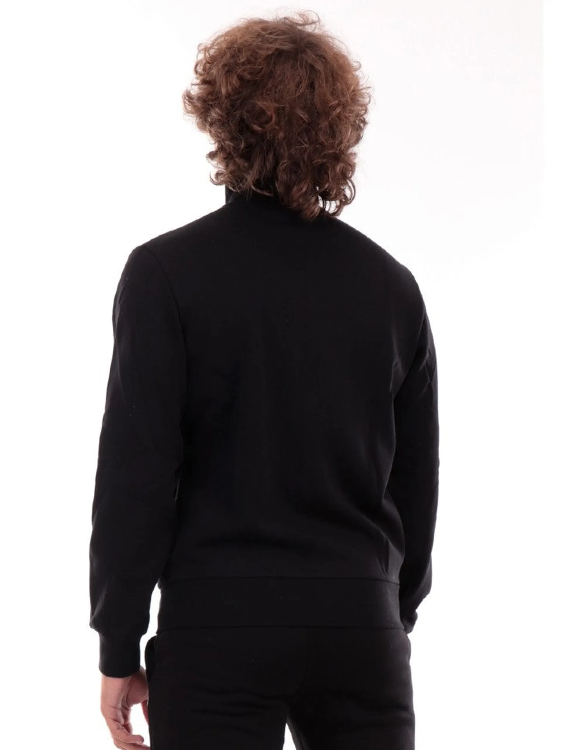 LACOSTE Felpe*Felpa nera da uomo SH9622