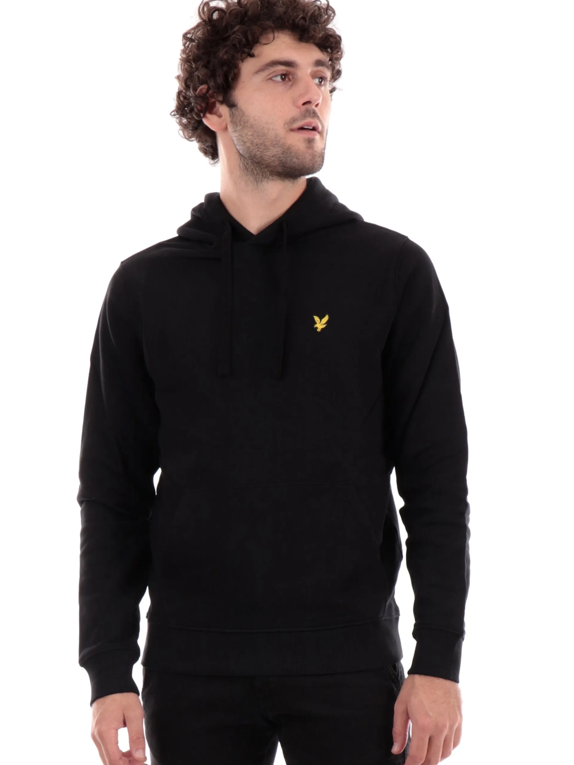 LYLE & SCOTT Felpe*Felpa nera da uomo ML1139V