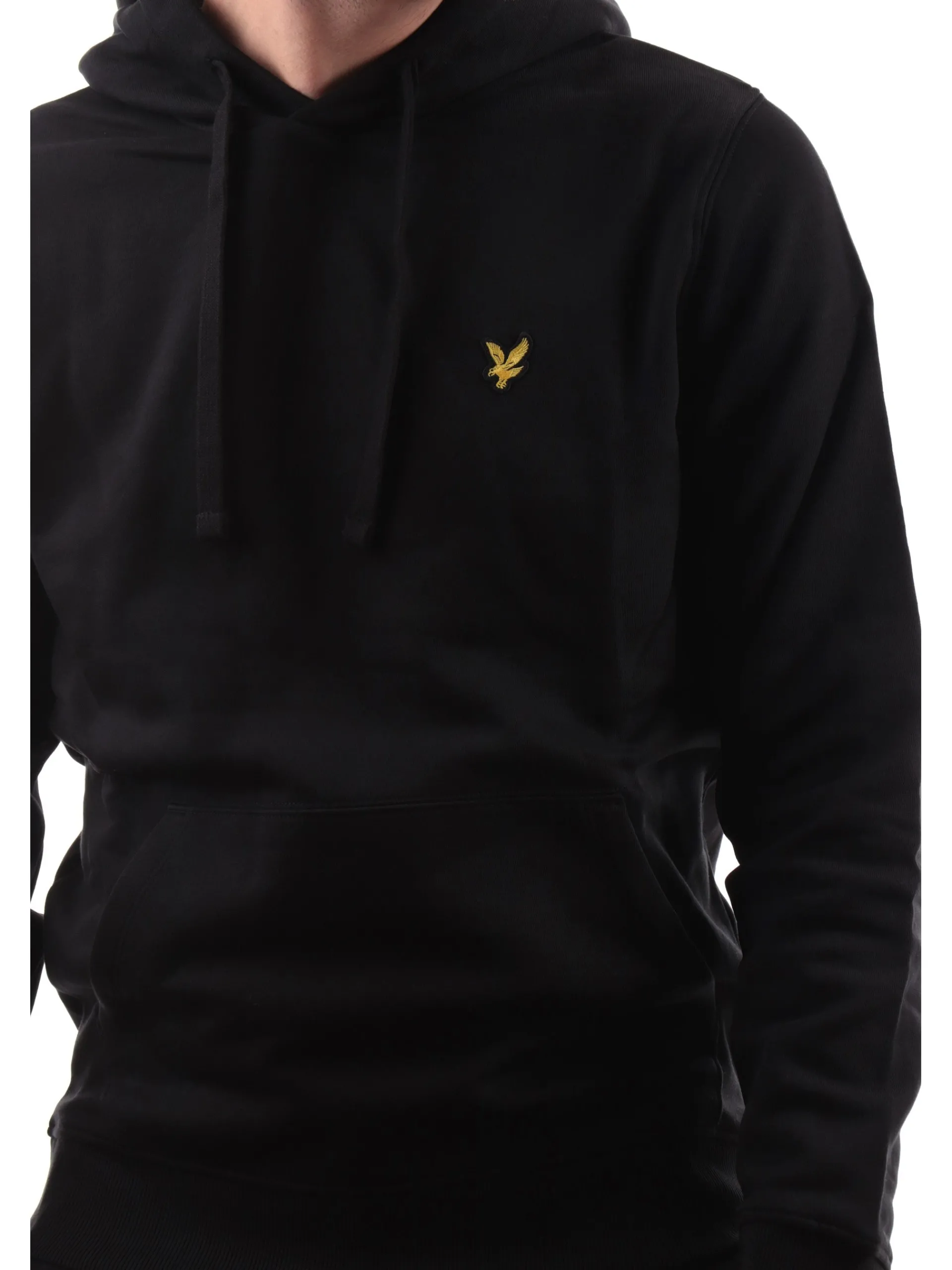 LYLE & SCOTT Felpe*Felpa nera da uomo ML1139V