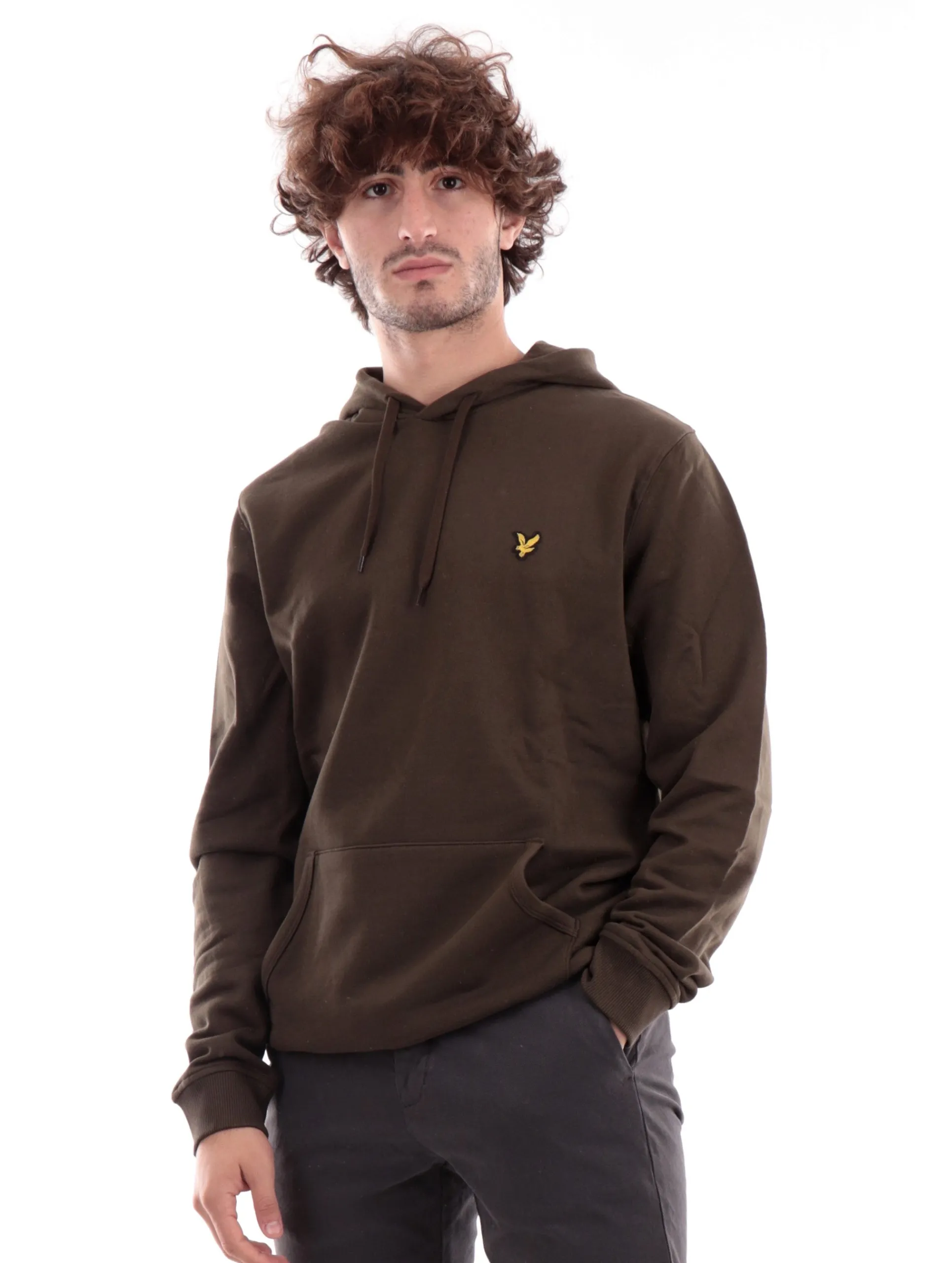 LYLE & SCOTT Felpe*Felpa Lyle and Scott verde da uomo Hoodie ML1139V