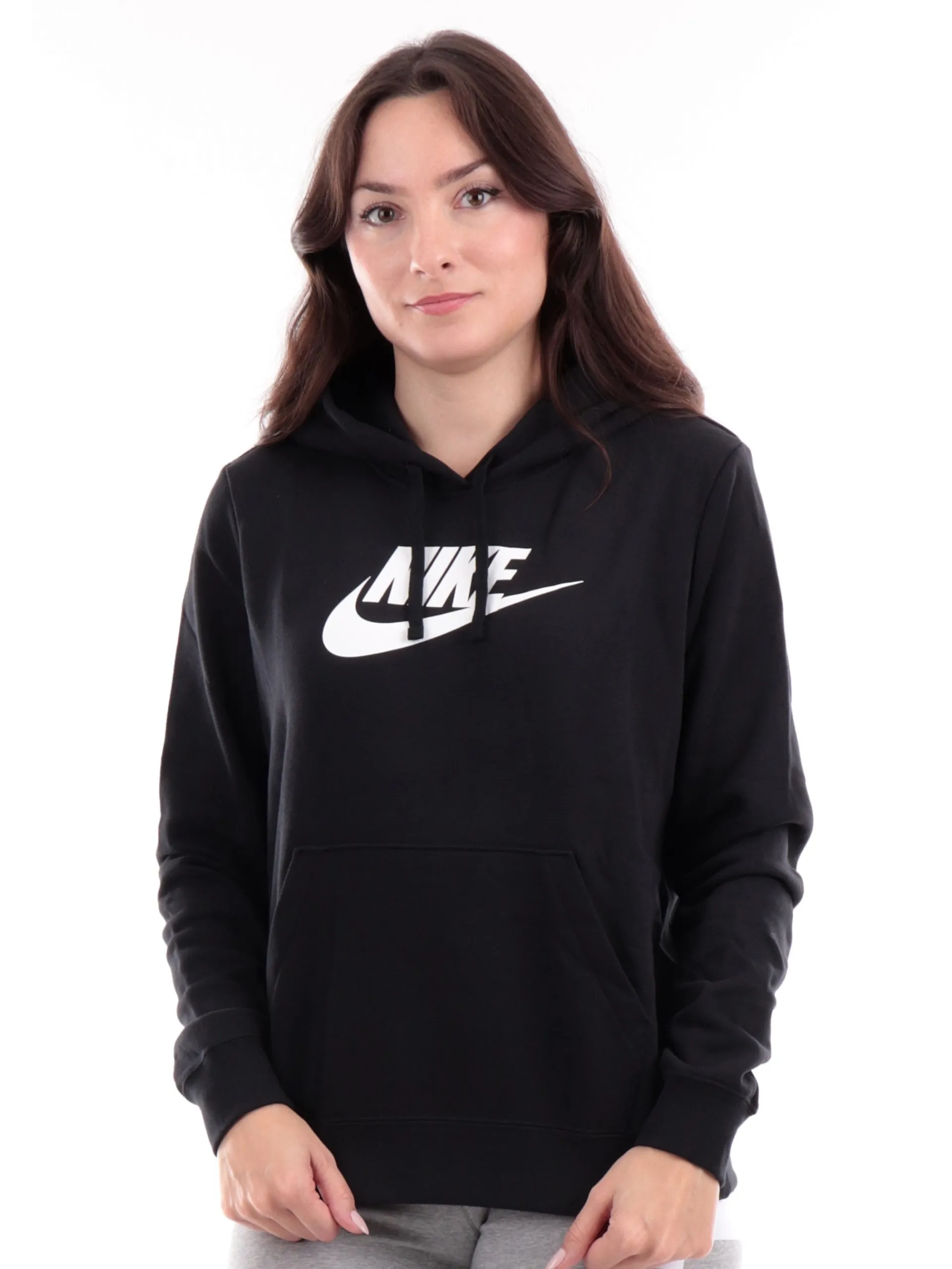NIKE Felpe*Felpa nera da donna NSW Club DQ5775