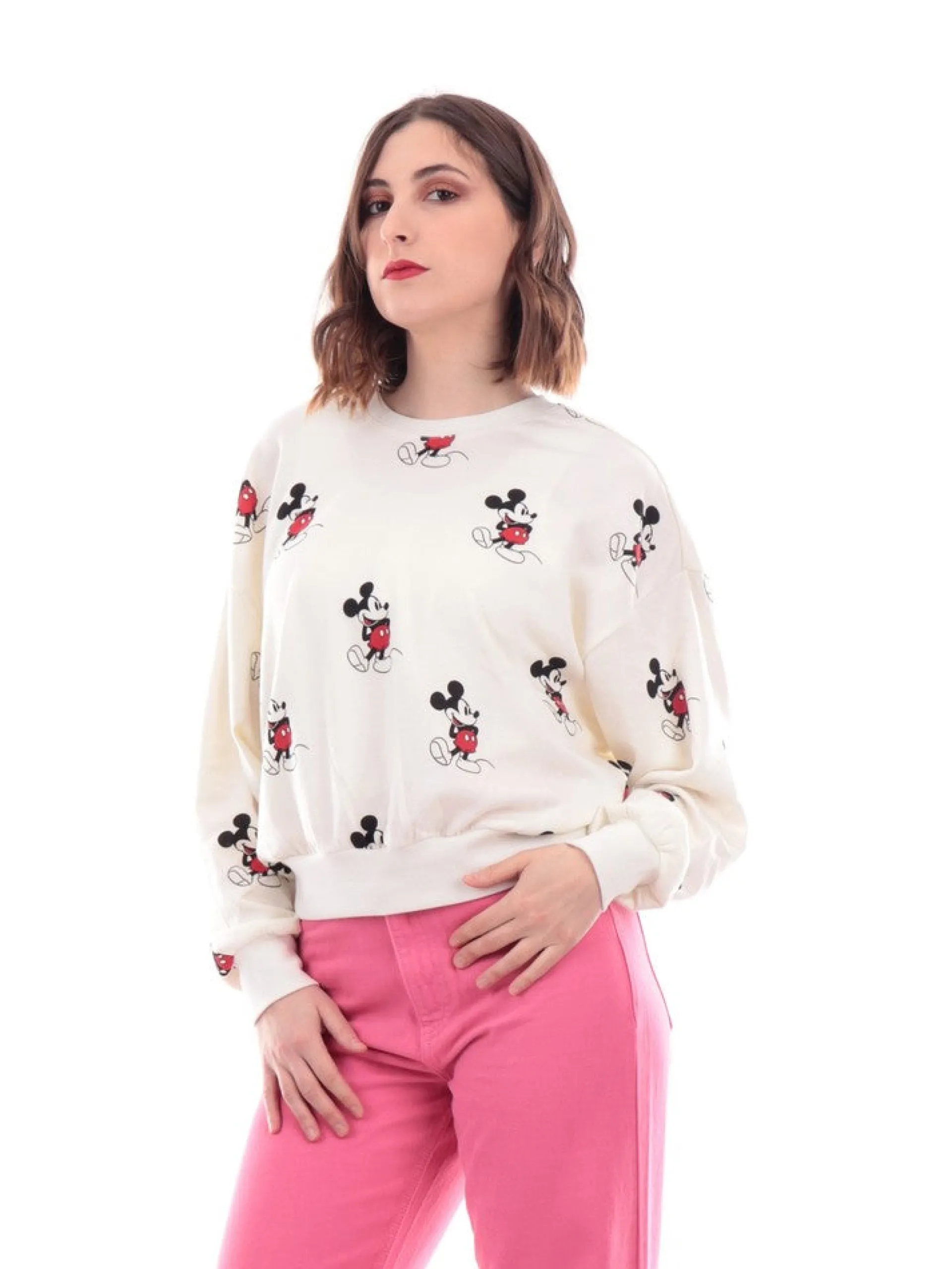 ONLY Felpe*Felpa bianca da donna 15255152