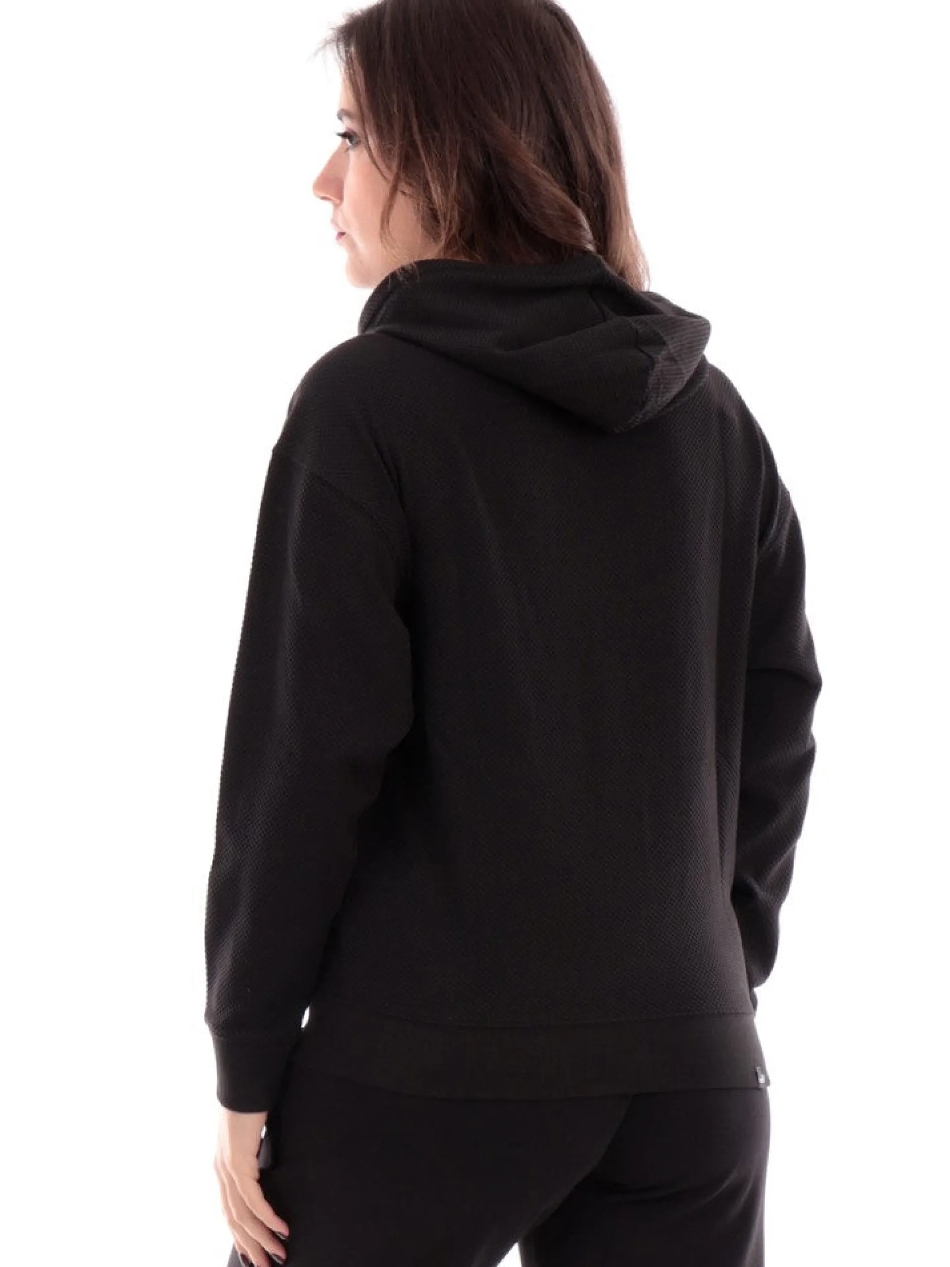 PUMA Felpe*Felpa nera da donna 677882