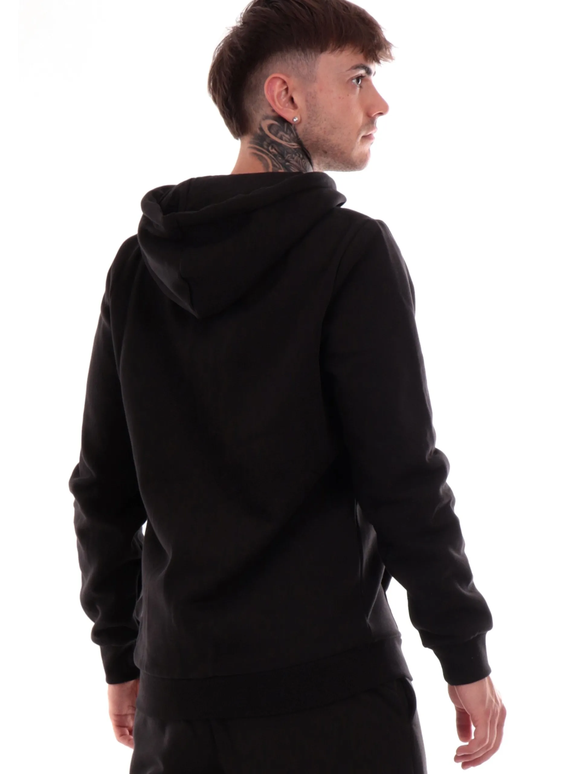 PUMA Felpe*Felpa nera da uomo con zip 586702