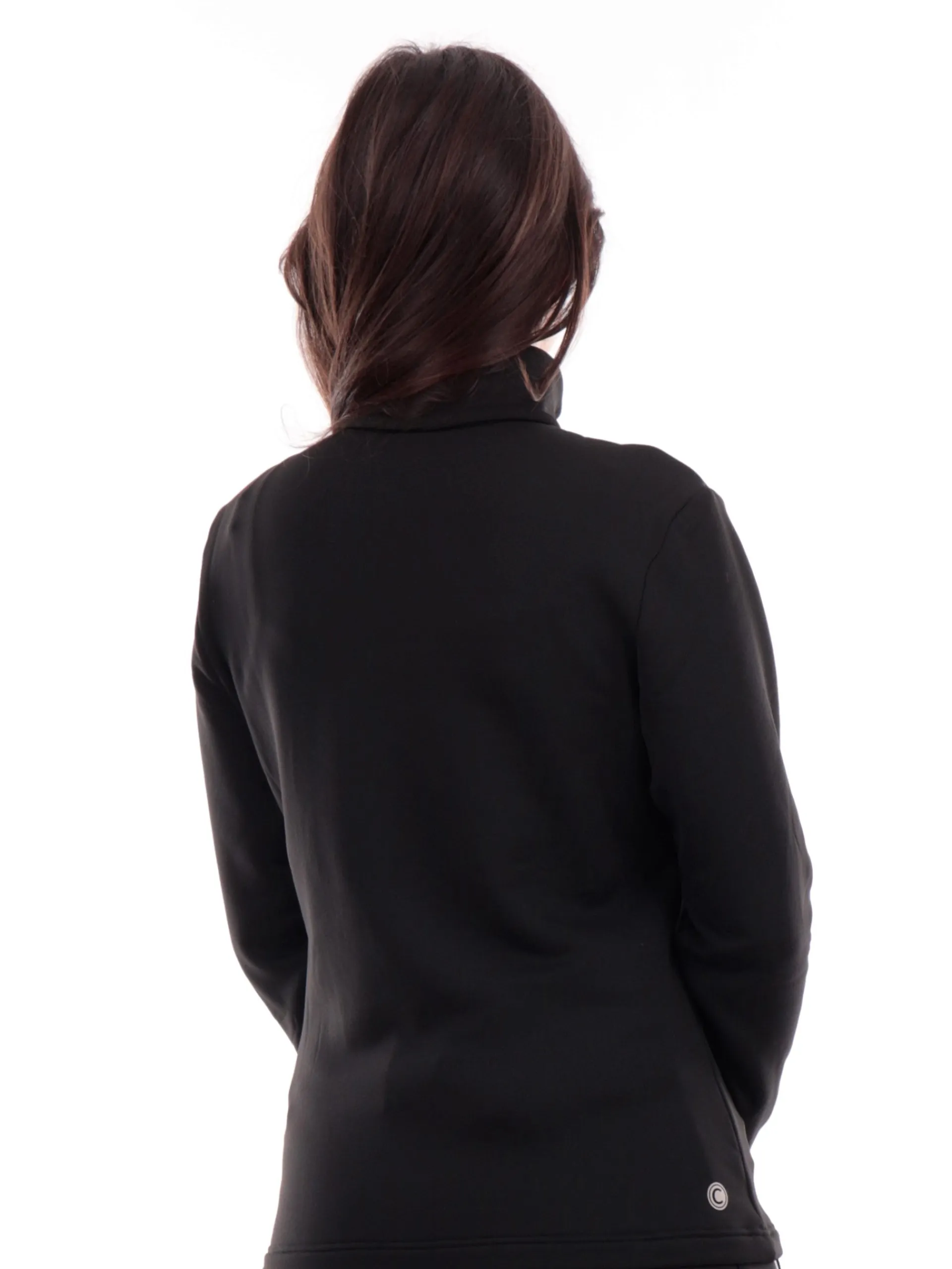 COLMAR NEVE E OUTDOOR Abbigliamento|Maglie*Felpa sci Colmar nera da donna 93345WU