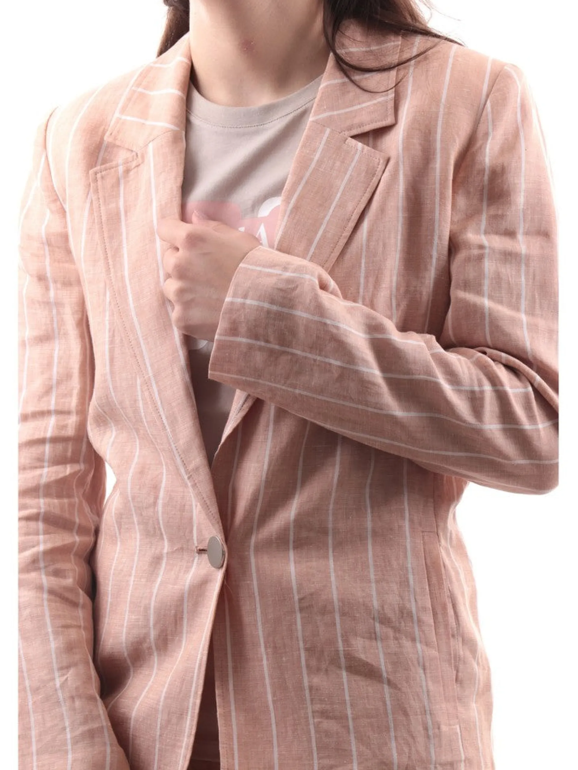 ARMANI EXCHANGE Giacche*Giacca AX rosa da donna Blazer 3RYG09YN5KZ