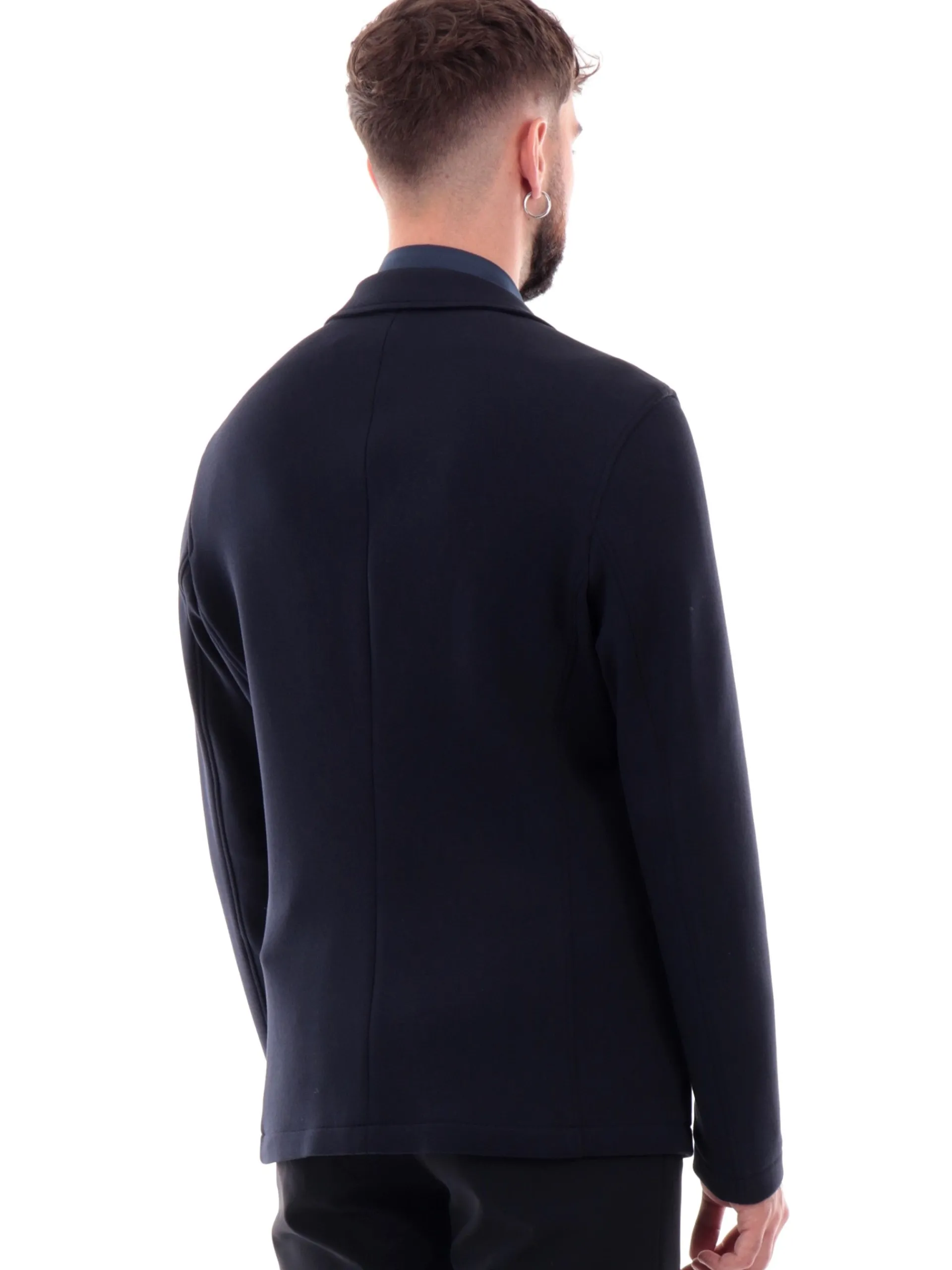 ARMANI EXCHANGE Giacche*Giacca AX blu da uomo elegante in cotone 6DZGJAZJNKZ