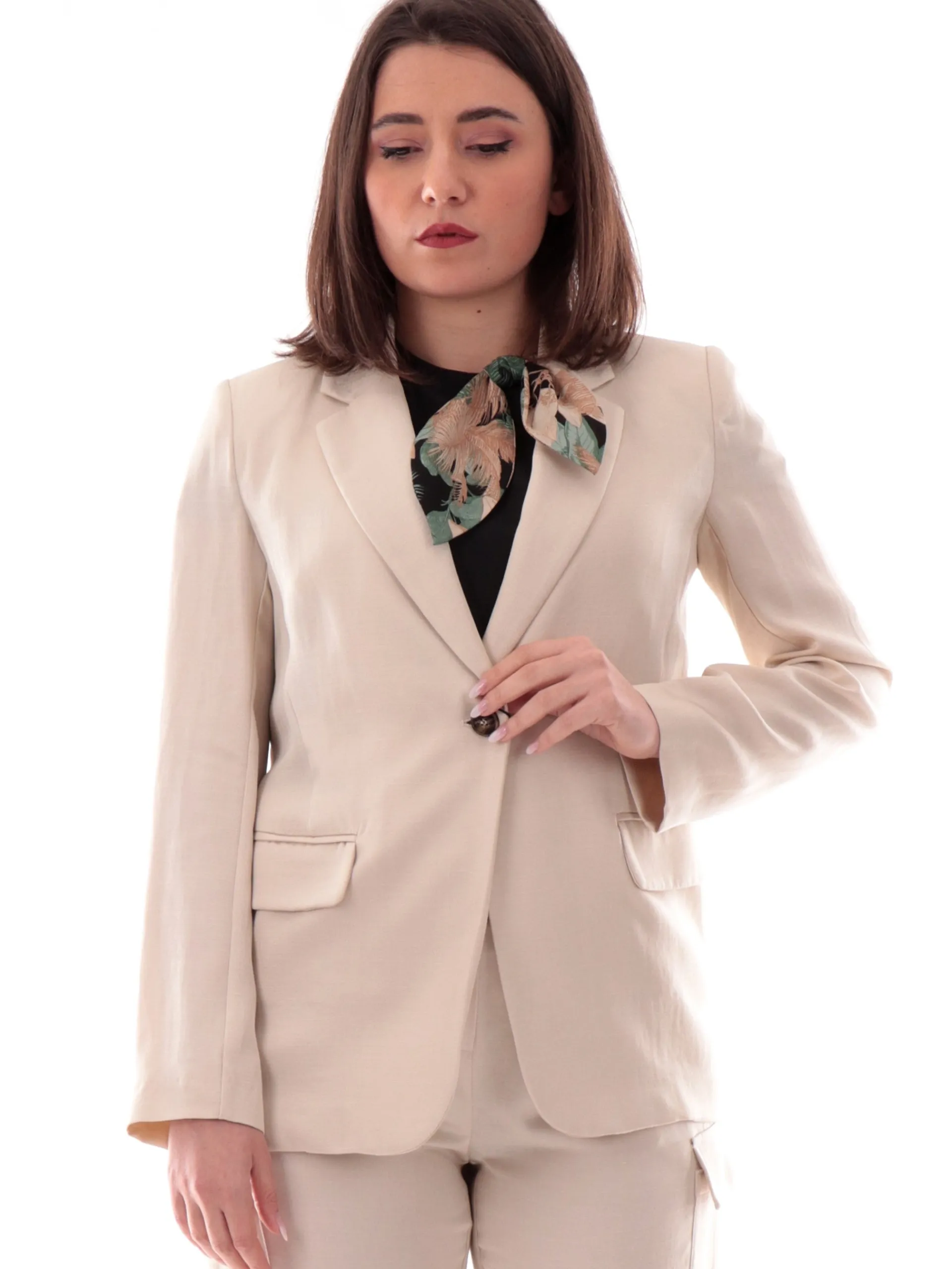 EMME MARELLA Giacche*Giacca beige da donna Elettra