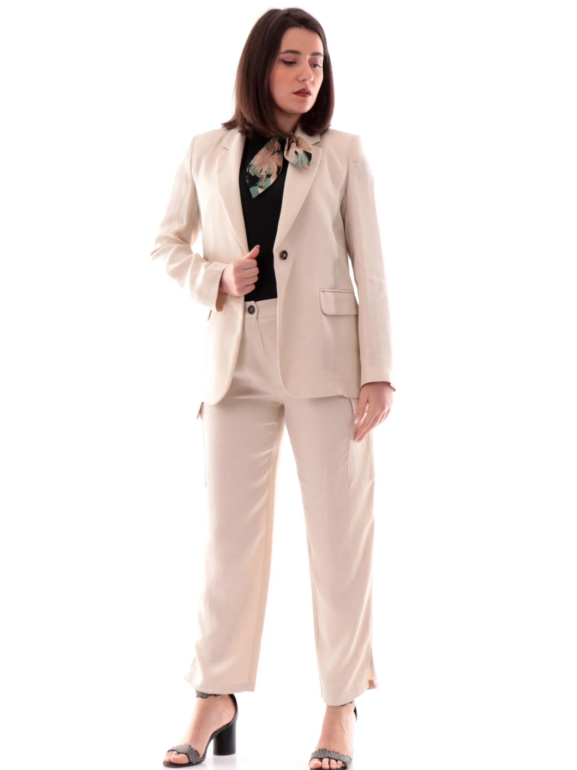 EMME MARELLA Giacche*Giacca beige da donna Elettra