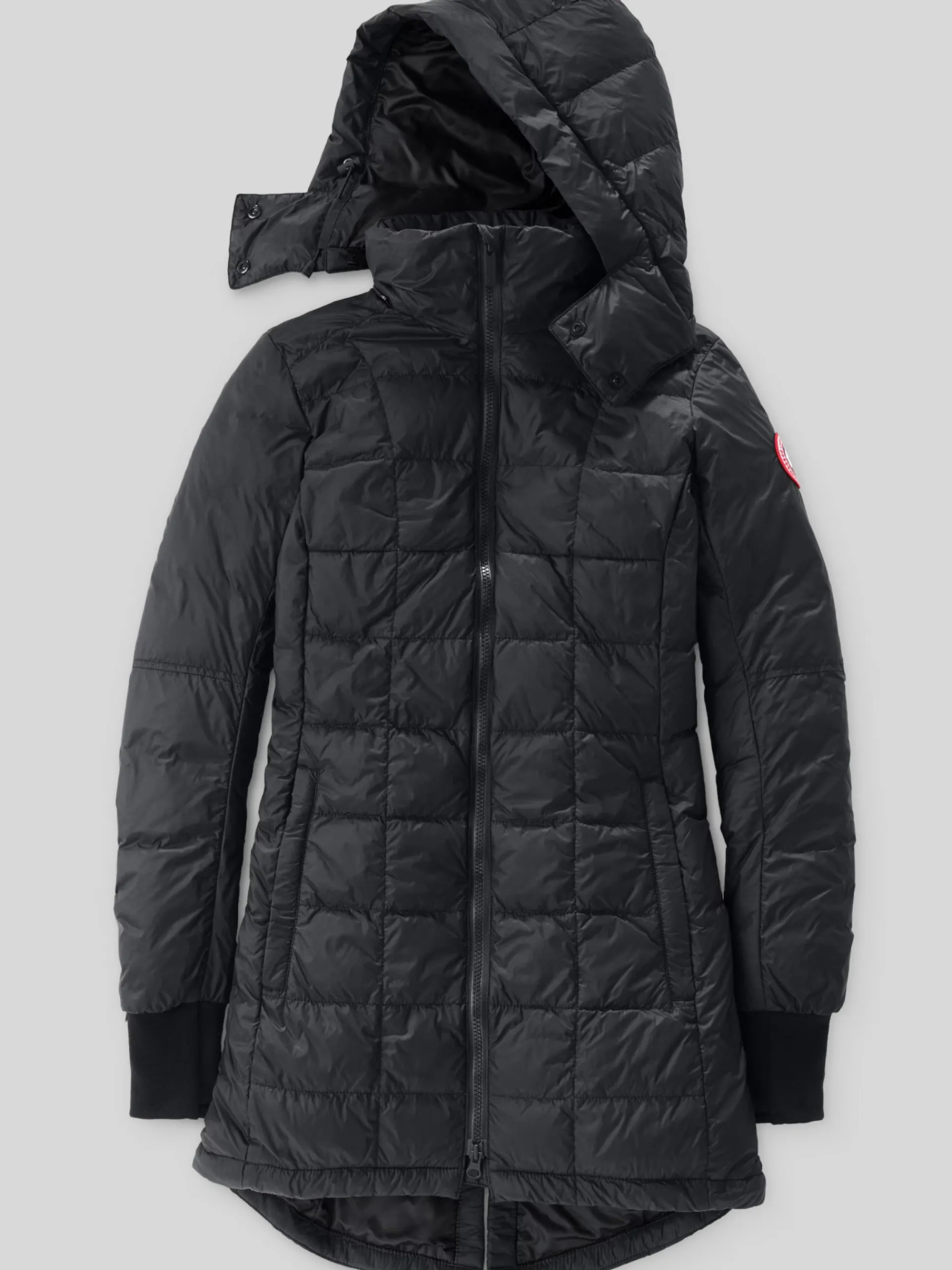 CANADA GOOSE Giubbotti*Giacca Ellison Jacket nera da donna lunga 2209