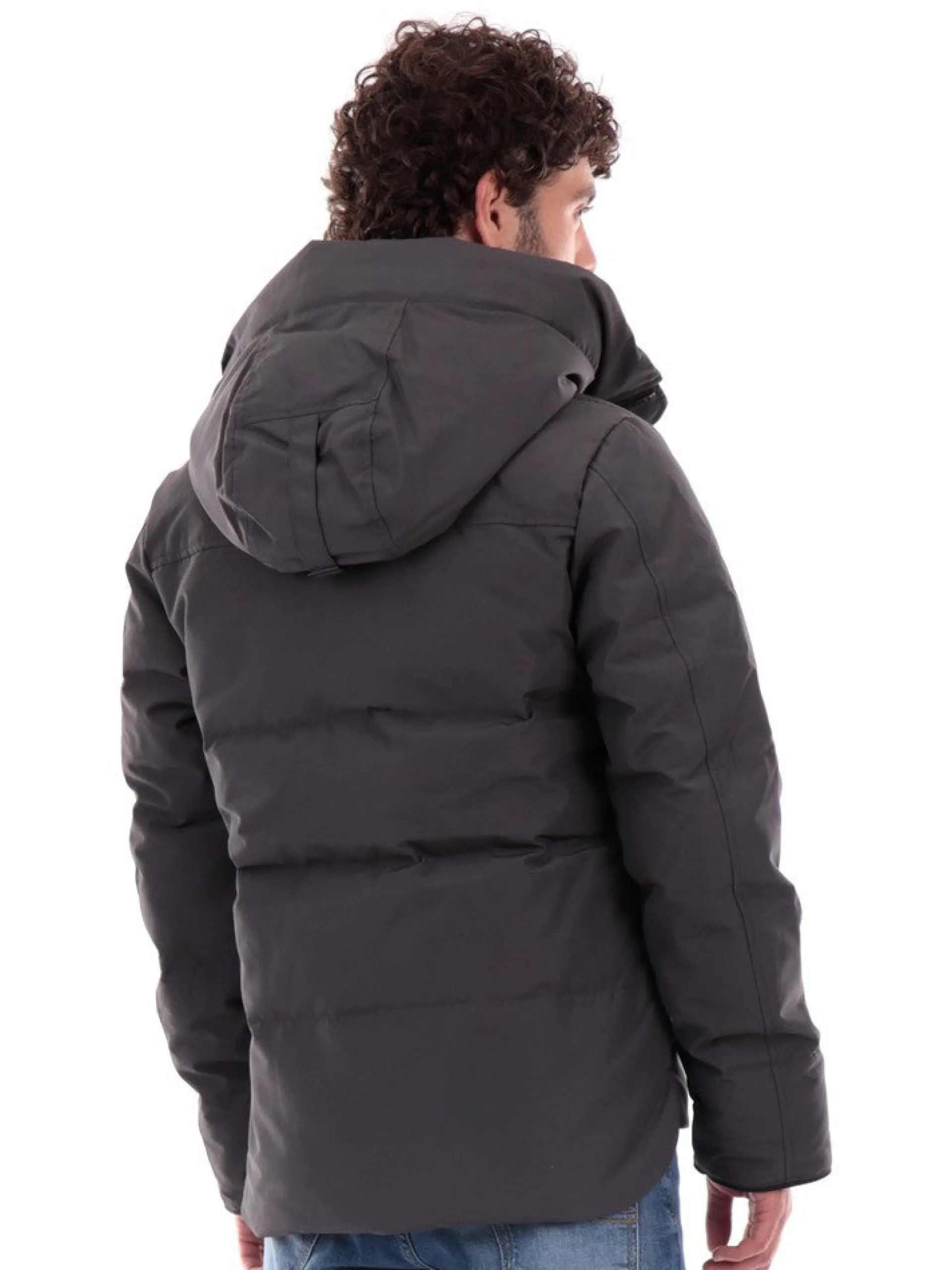 CANADA GOOSE Giubbotti*Giacca uomo Macmillan Parka Reset Grigia da Uomo 2080M66