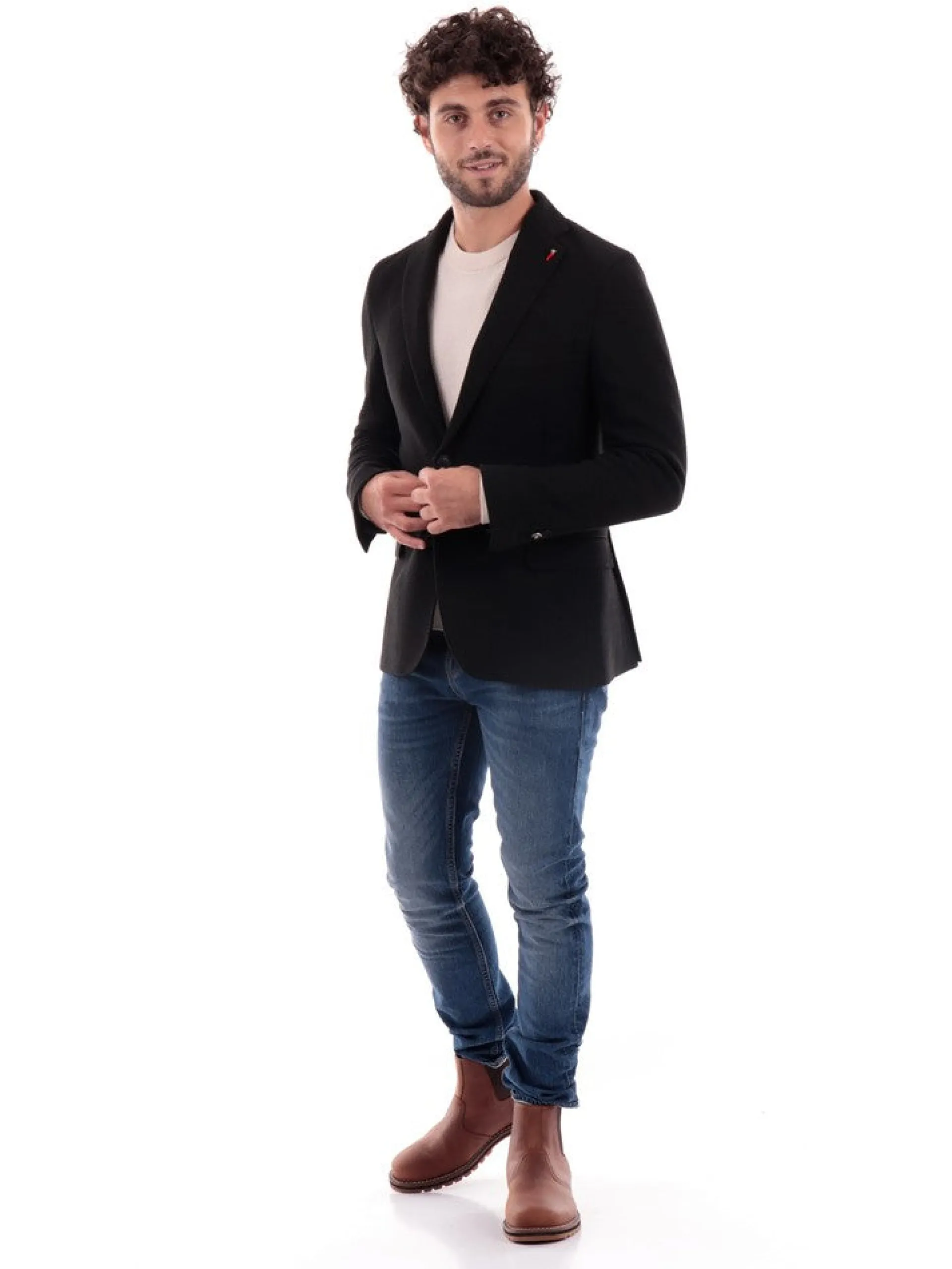 MULISH Giacche*Giacca nera da uomo IMPACTGKS900