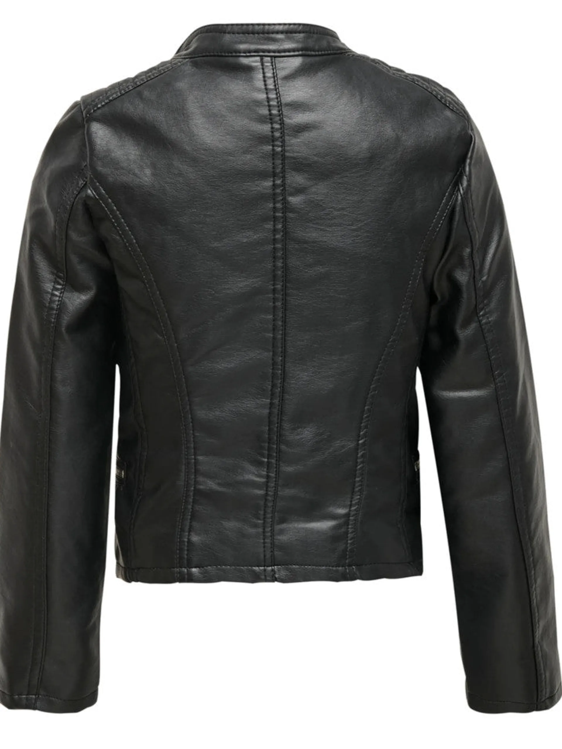 ONLY Capispalla*Giacca nera da bambina Faux Leather Biker 15198182