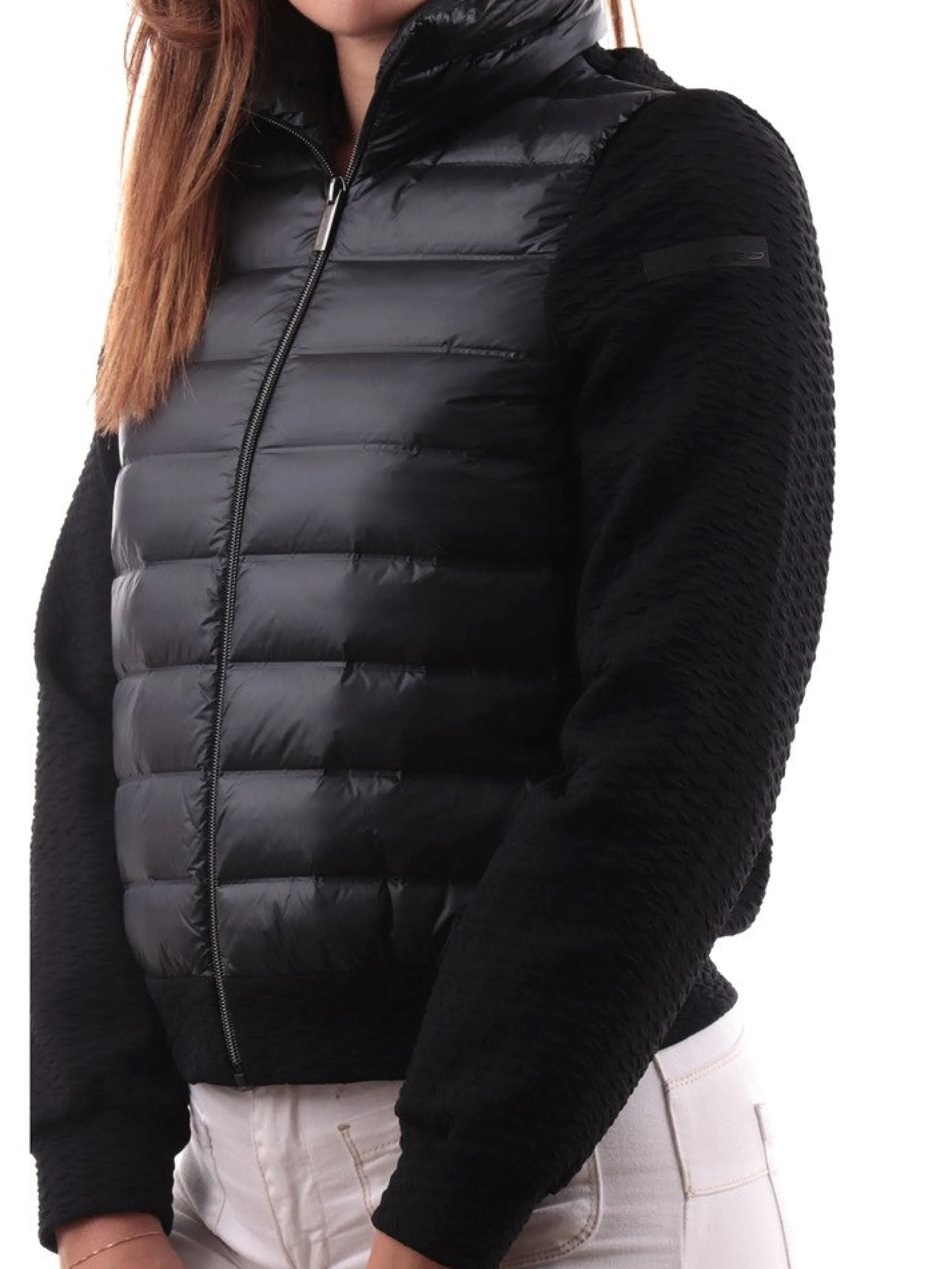 RRD Maglie*Giacca Donna Roberto Ricci Design Nera inserto piumino Superball W2364610