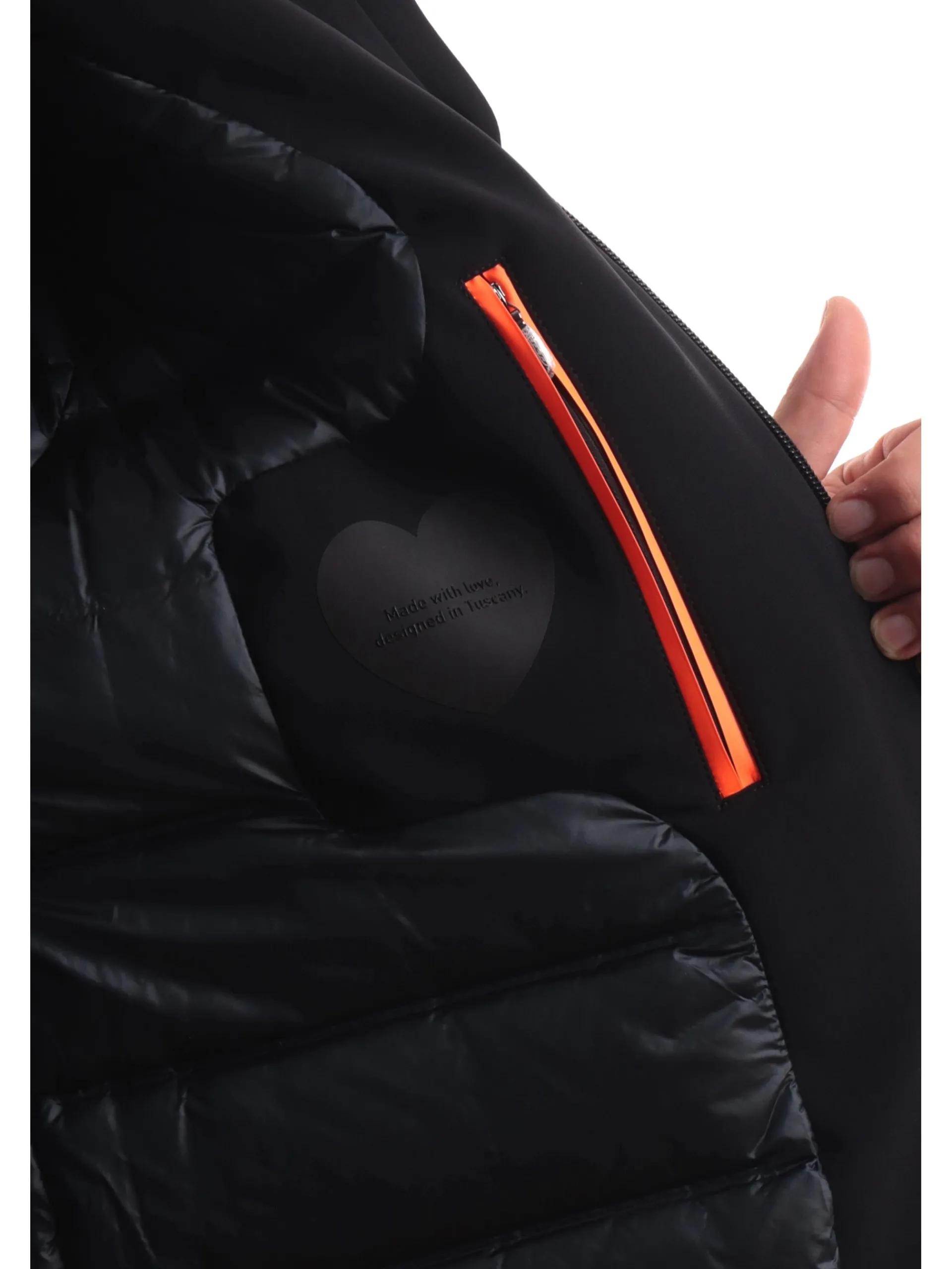 RRD Giubbotti*Giacca nera da uomo Winter Storm W24001