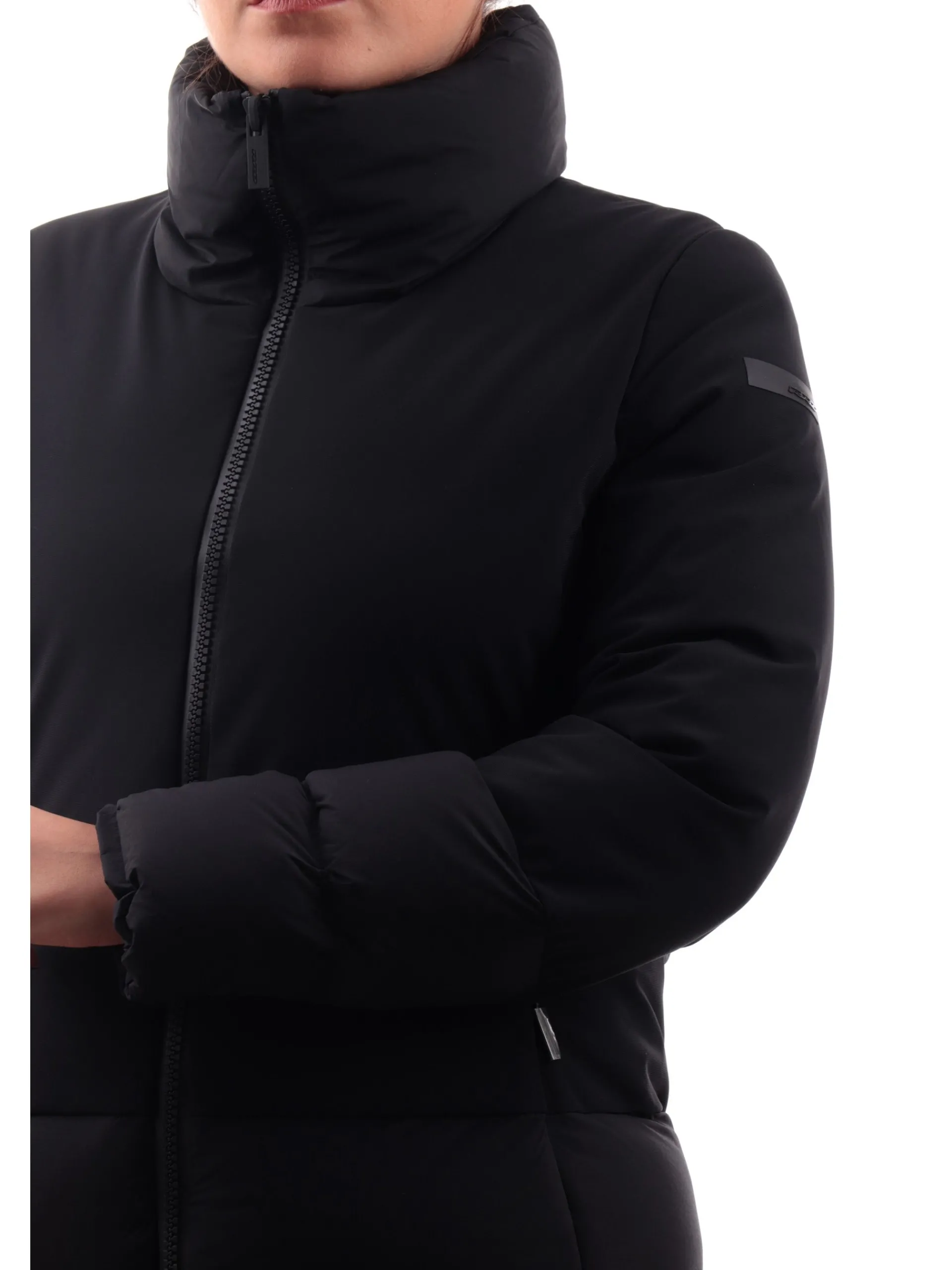 RRD Giubbotti*Giacca tessuto tecnico nera da donna Winter Hybrid Storm Wom W24506
