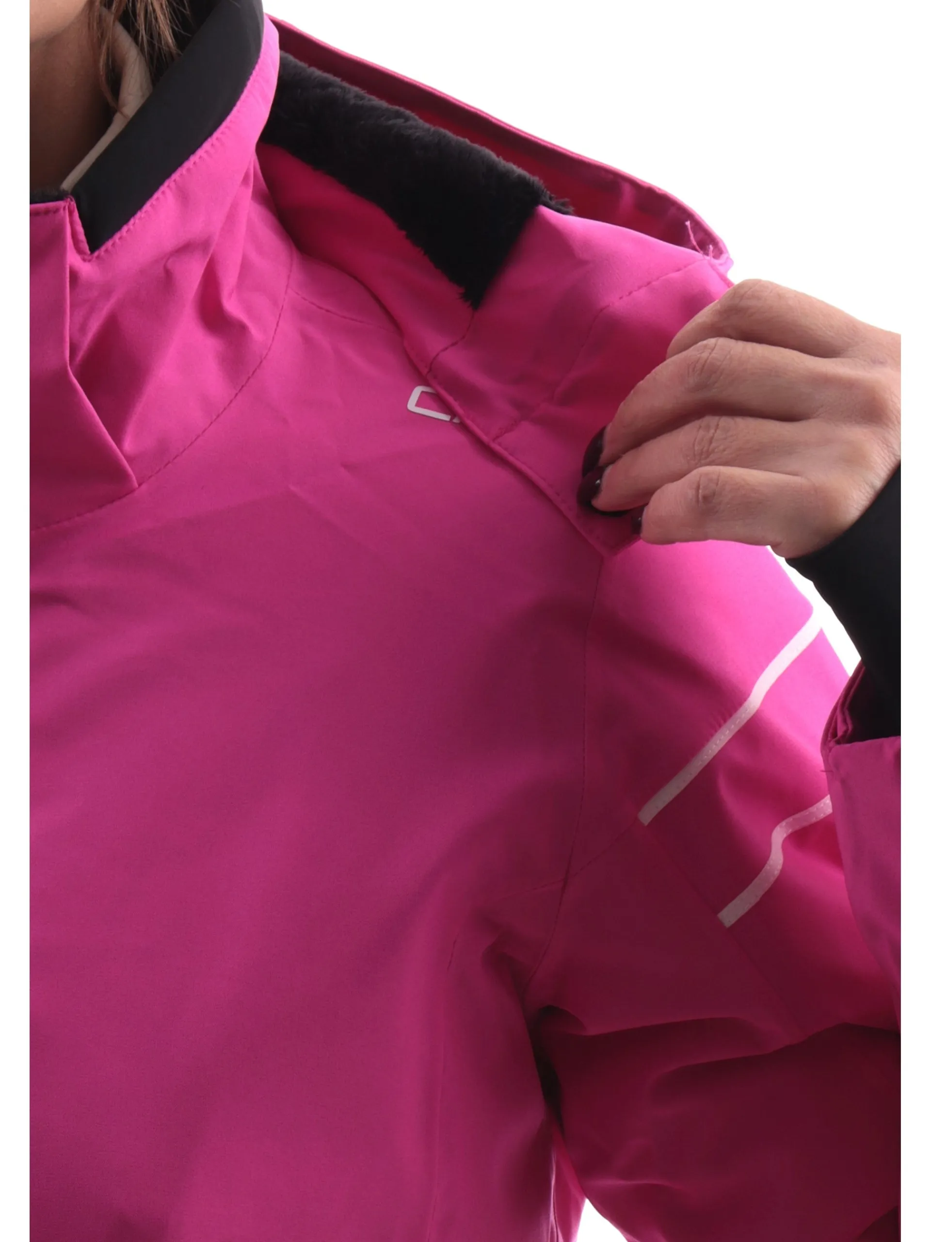 CMP Abbigliamento|Giubbini*Giacca sci fucsia da donna antineve 34W4516