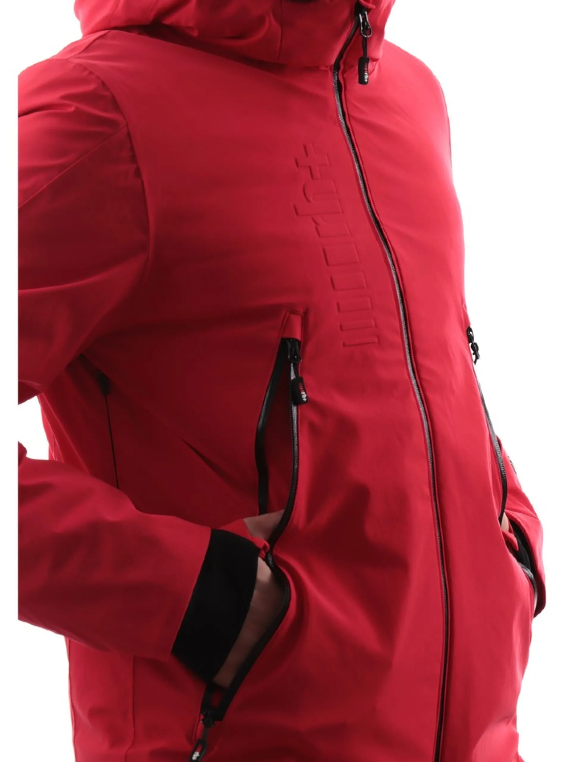 ZERORH+ Abbigliamento|Giubbini*Giacca sci RH+ rossa da uomo Powder M Evo INU3004