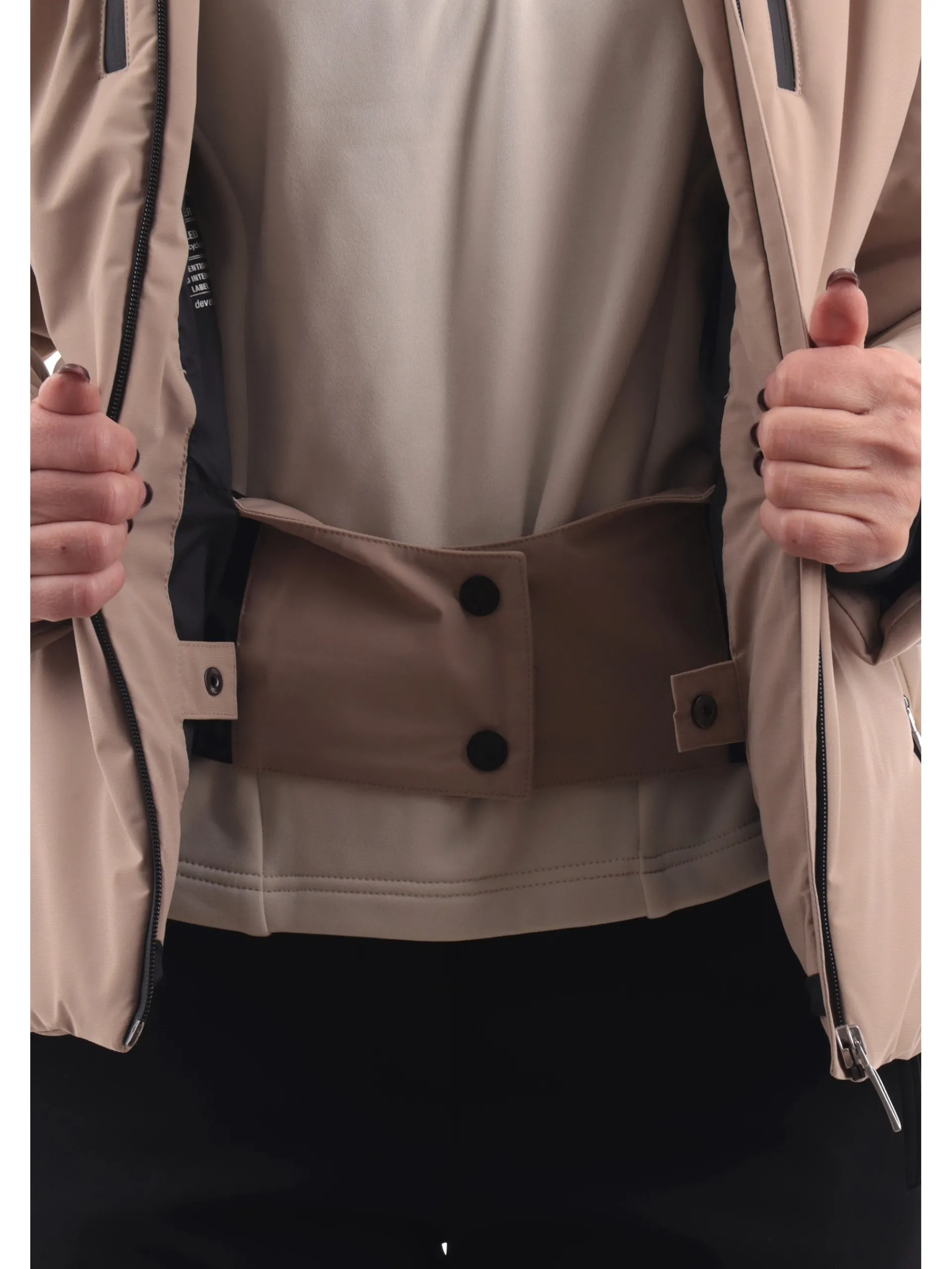 ZERORH+ Abbigliamento|Giubbini*Giacca sci ZeroRH beige da donna Artemide Evo IND3165
