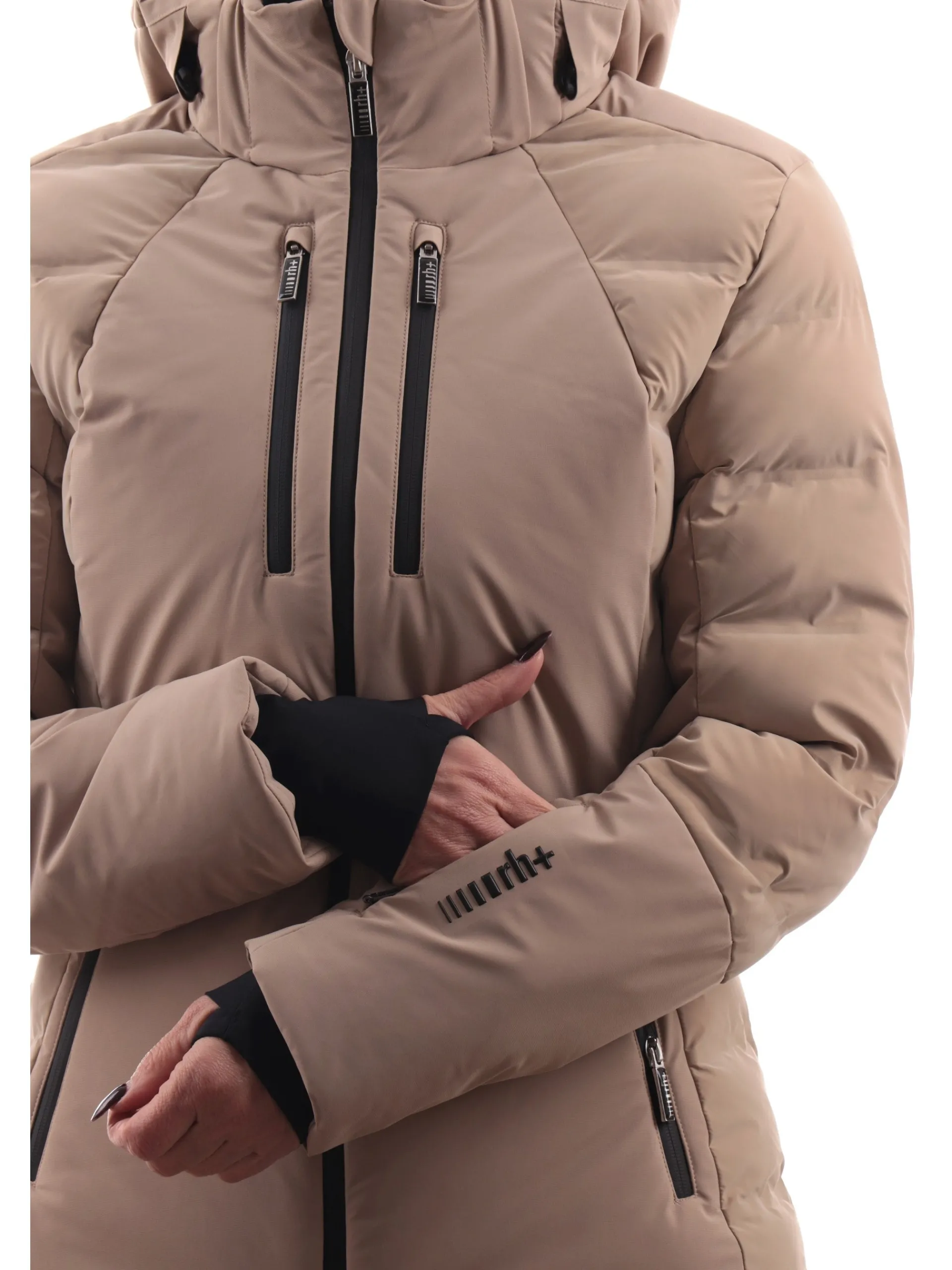 ZERORH+ Abbigliamento|Giubbini*Giacca sci ZeroRH beige da donna Artemide Evo IND3165