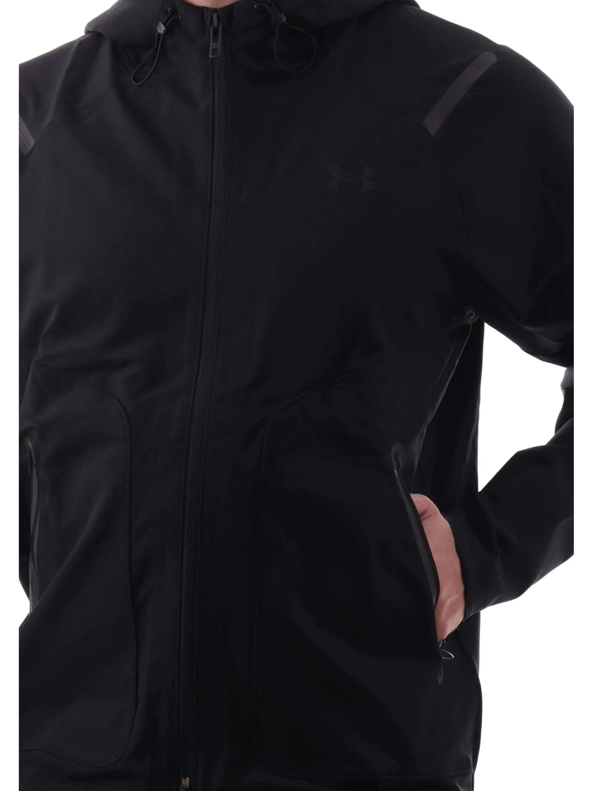 UNDER ARMOUR Giubbini*Giacca tecnica nera da uomo Unstoppable 13893540