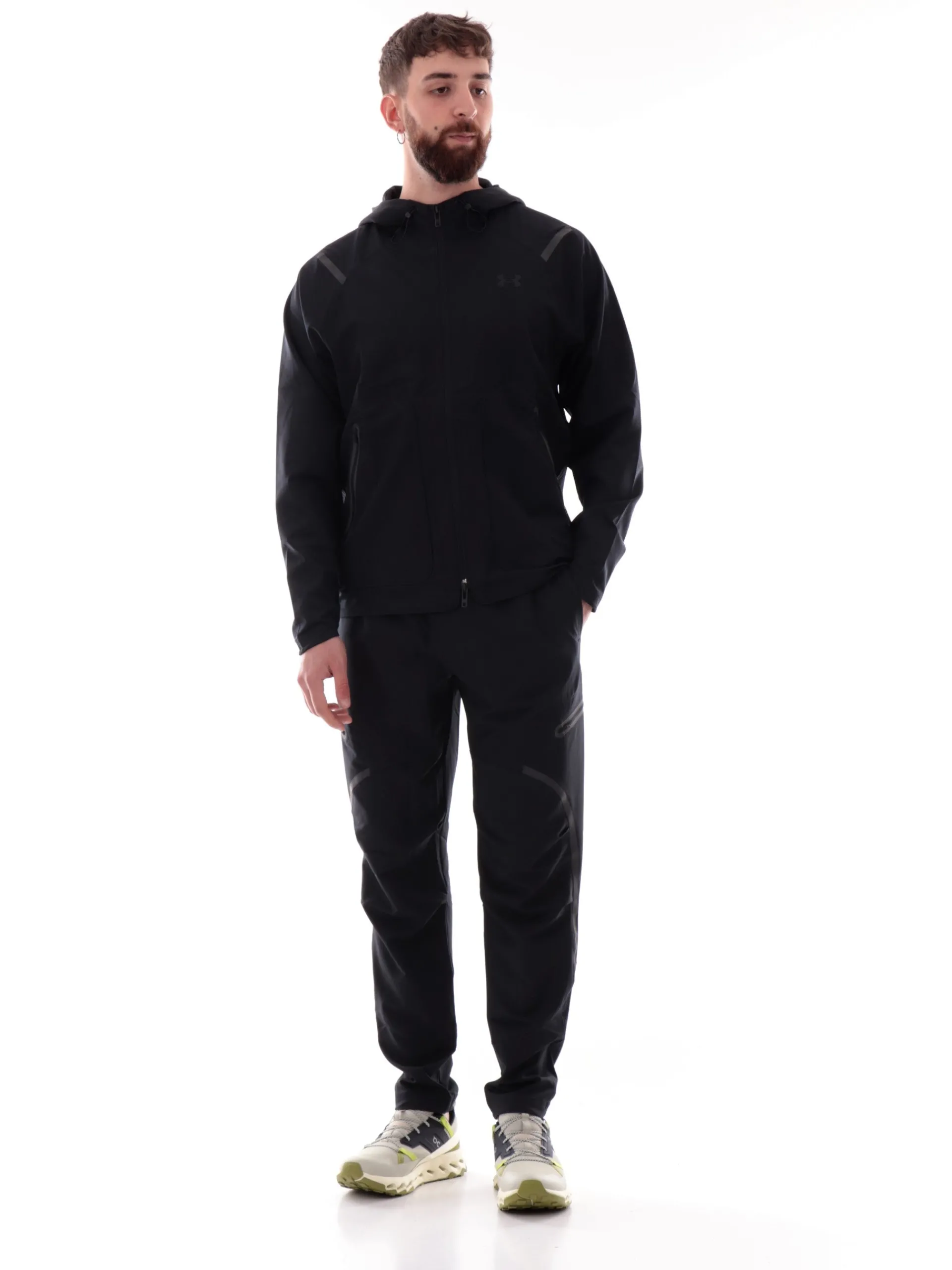 UNDER ARMOUR Giubbini*Giacca tecnica nera da uomo Unstoppable 13893540