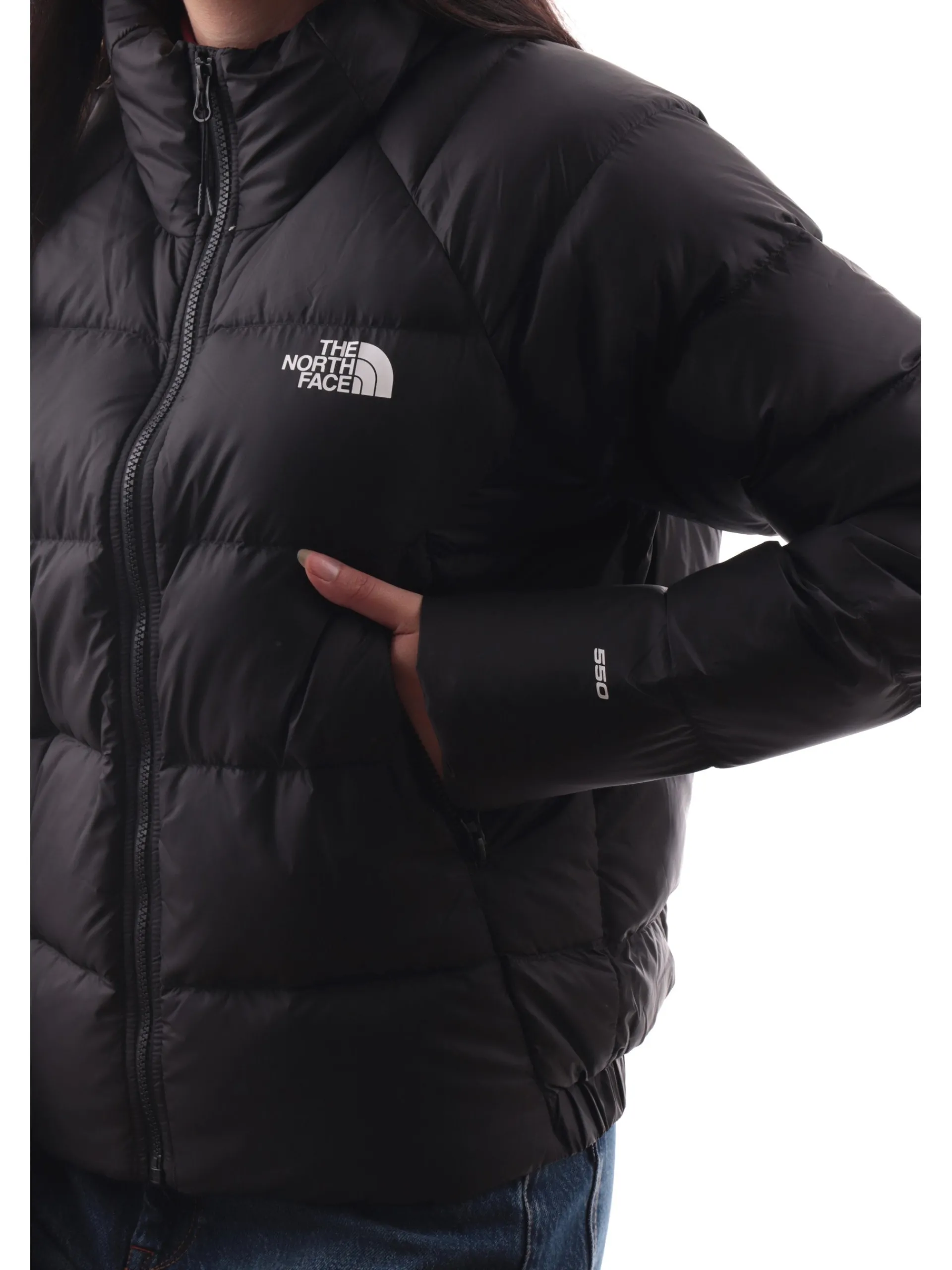THE NORTH FACE Giubbini*Giacca nera da donna Hyalite Down Jacket NF0A3Y4S