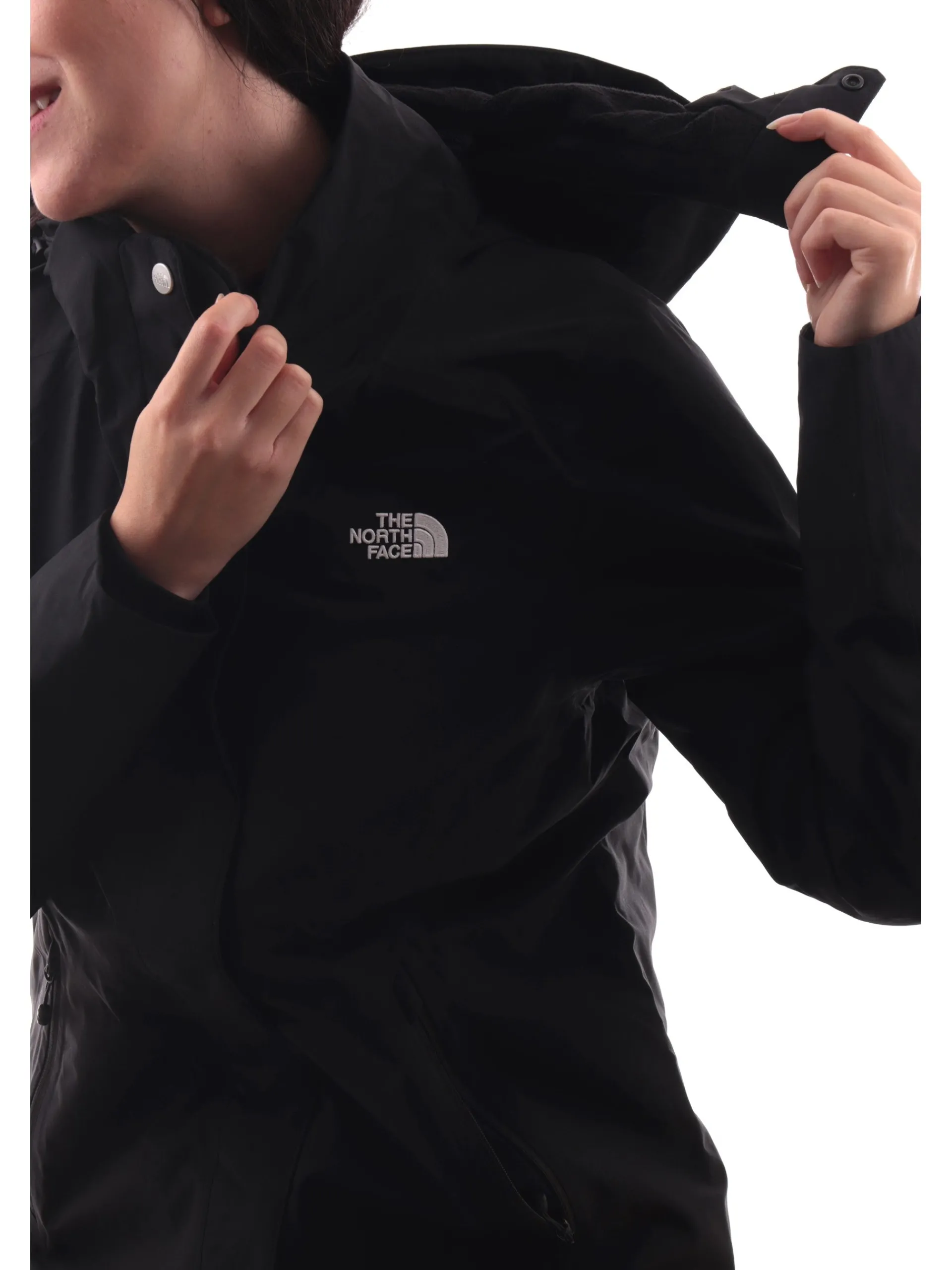 THE NORTH FACE Giubbini*Giacca nera da donna Hyalite Down Jacket NF0A3Y4S