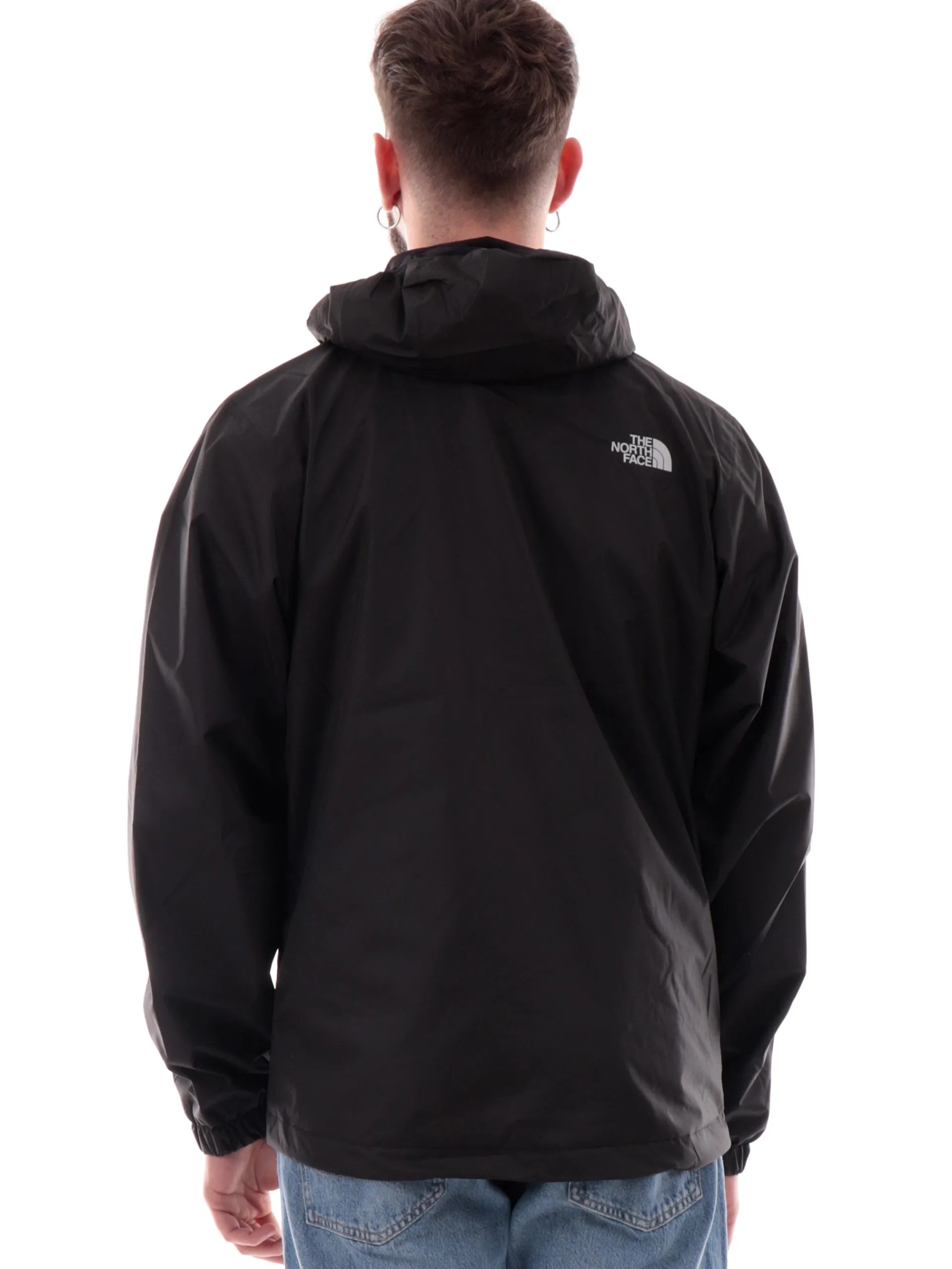 THE NORTH FACE Giubbini*Giacca tecnica Quest nera da uomo full zip con cappuccio NF00A8AZ