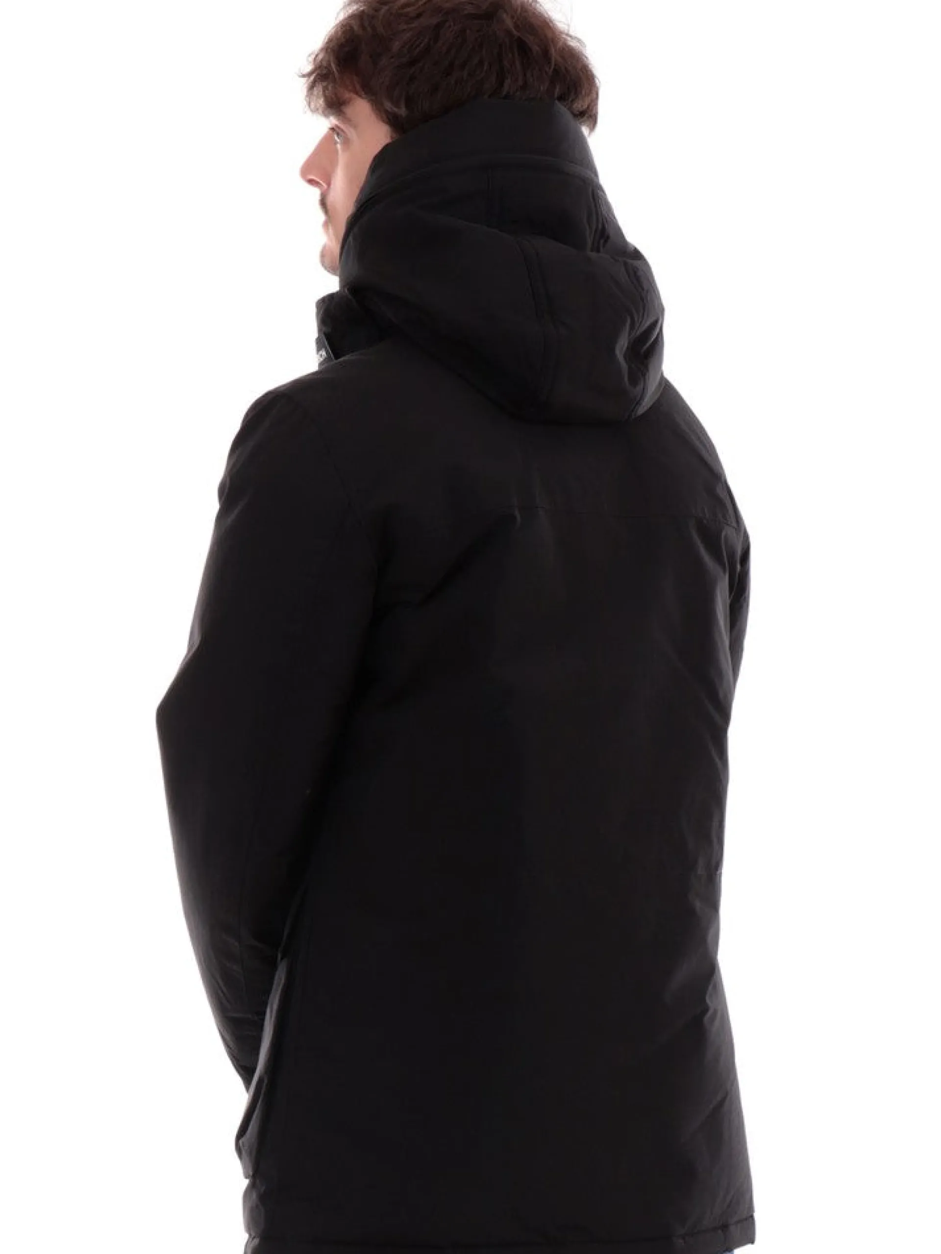 WOOLRICH Giubbotti*Giacca nera da uomo Ramar Arctic Parka 0866MRUT0001