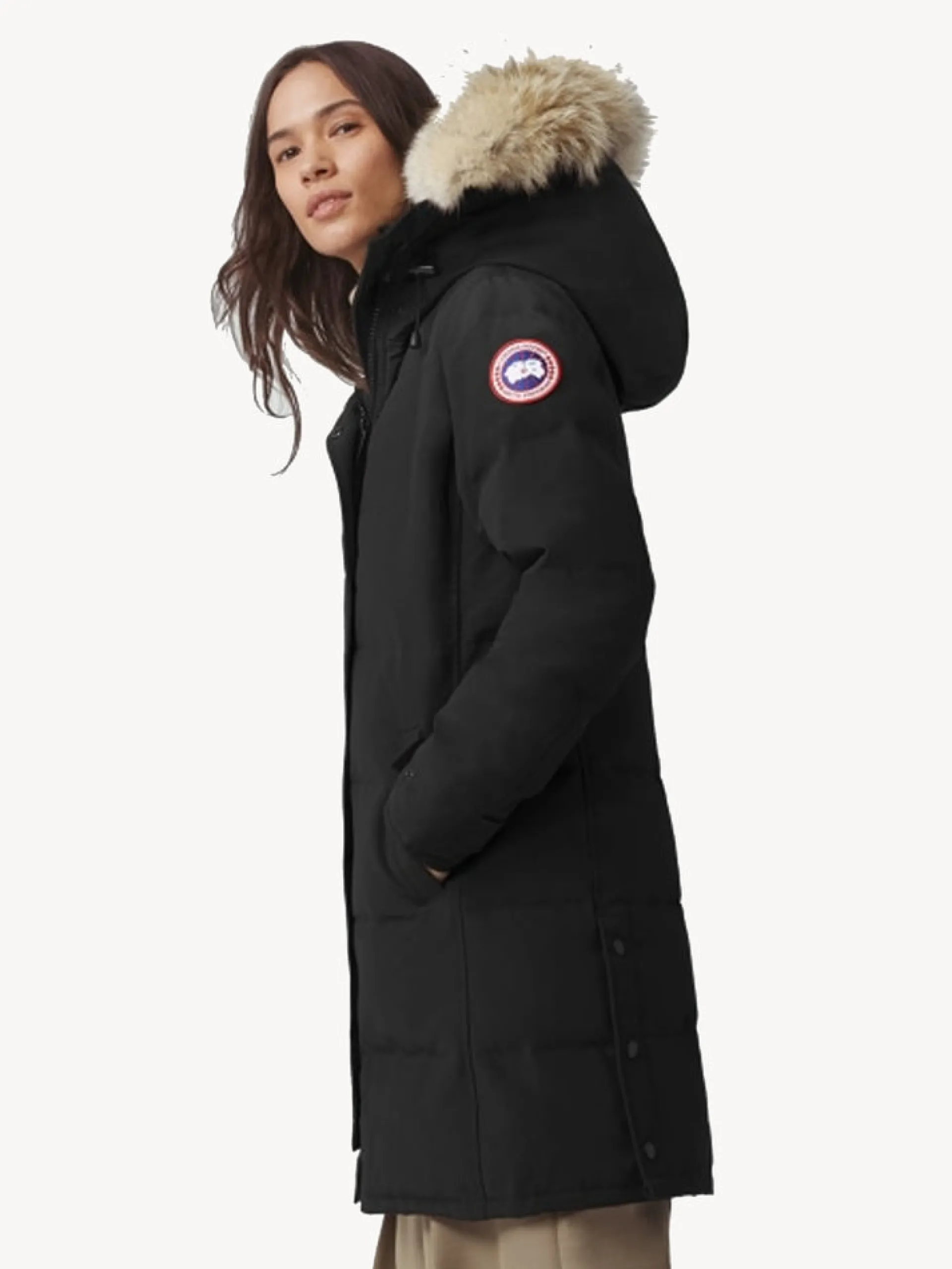 CANADA GOOSE Giubbotti*Giaccone da donna nero Shelburne Parka 3802L