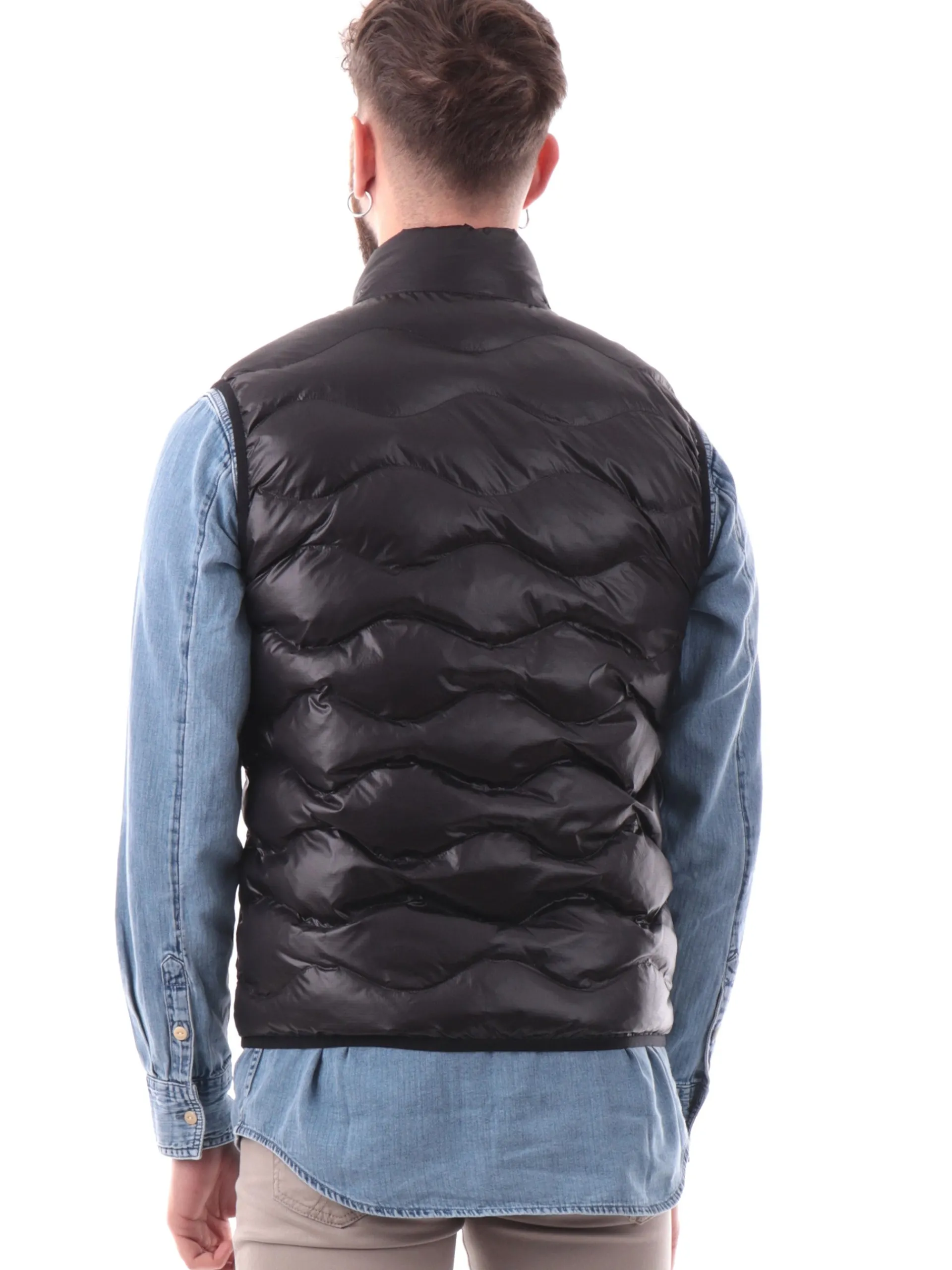 BLAUER Gilet*Gilet a onde Nero da uomo Danny X02230005958