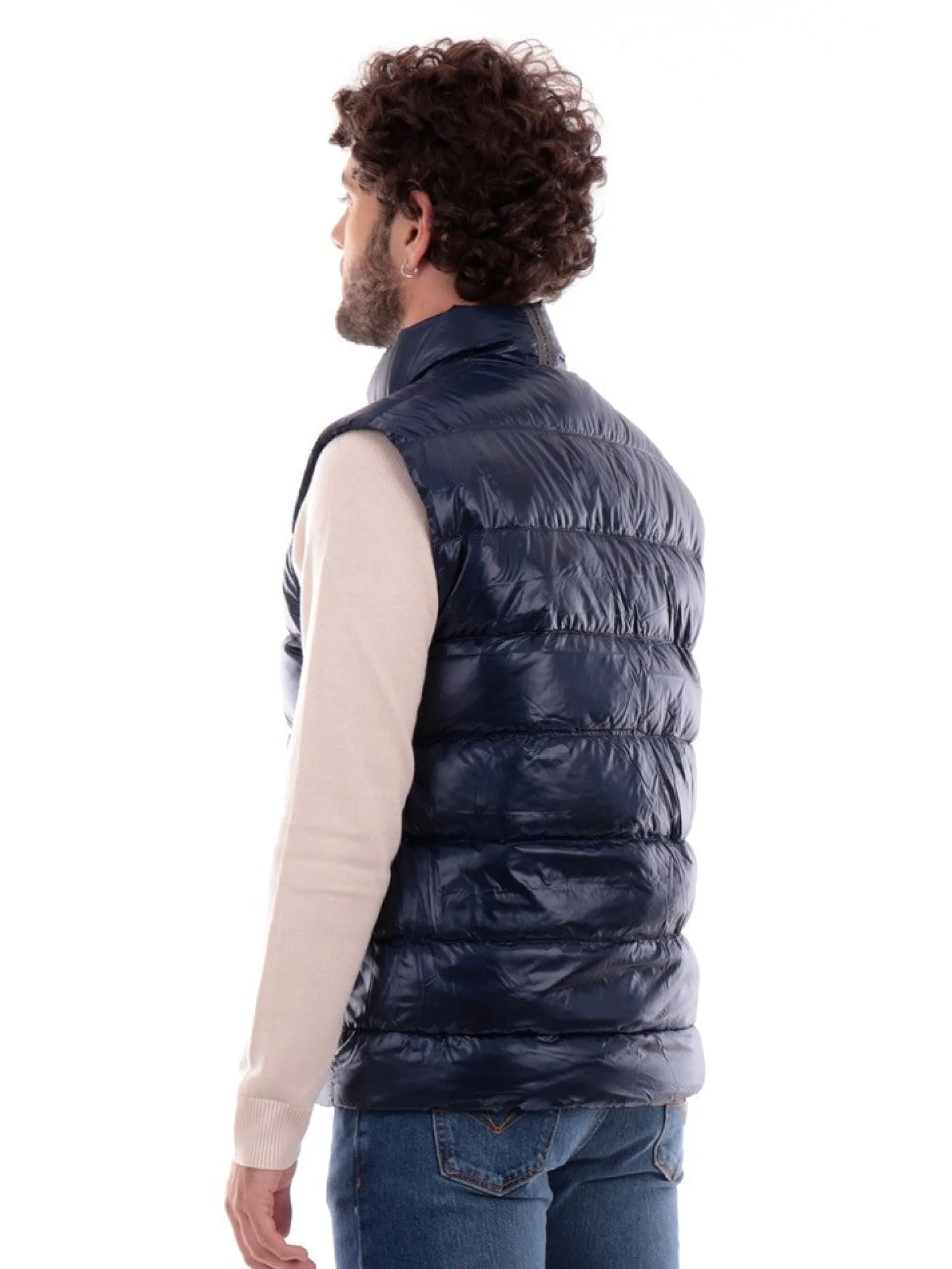 CANADA GOOSE Gilet*Gilet Blu da Uomo Crofton Vest 2229M63