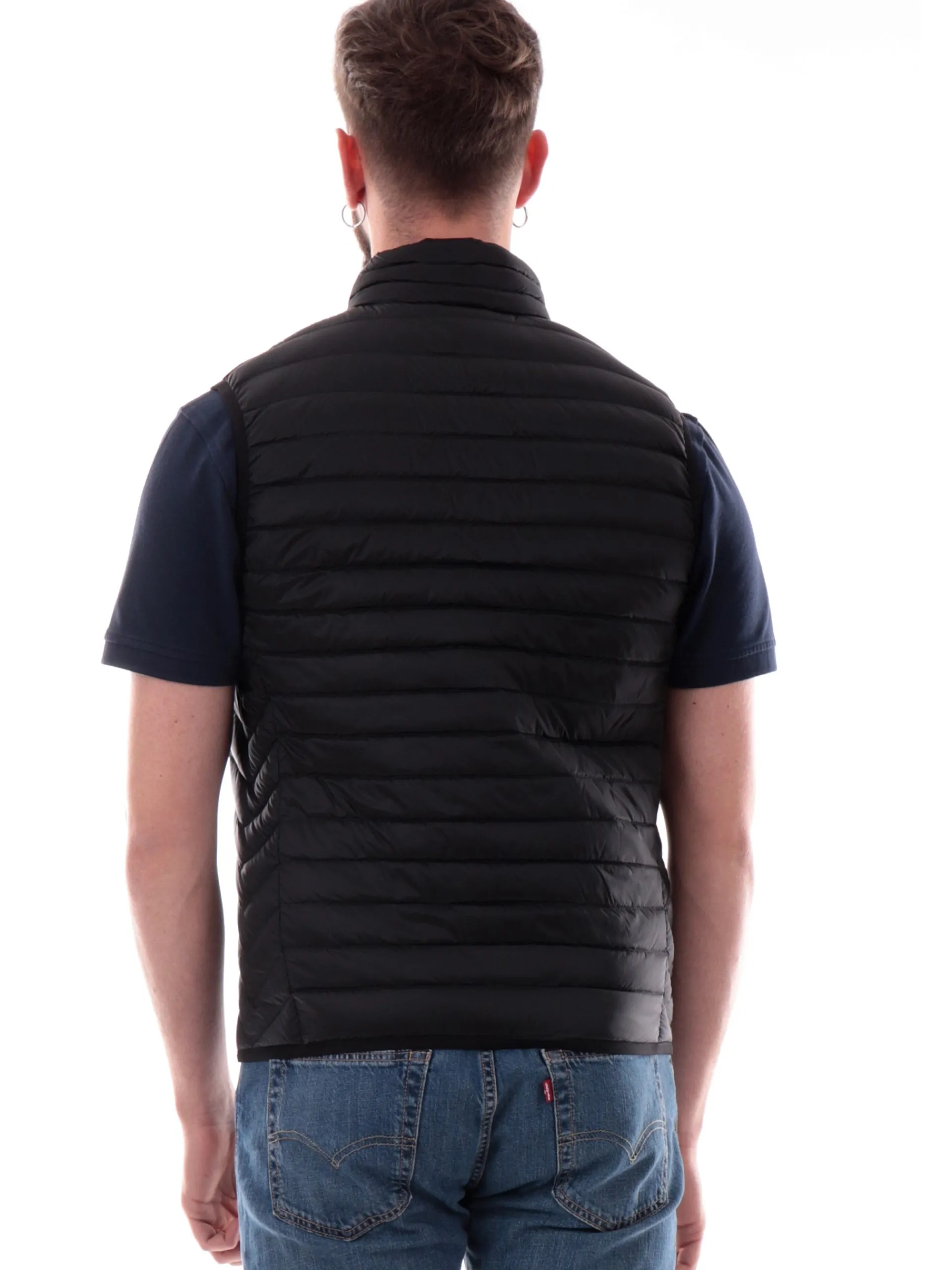 CIESSE Gilet*Gilet nero da uomo realizzato in morbida piuma 100 grammi MV20128N02102 06