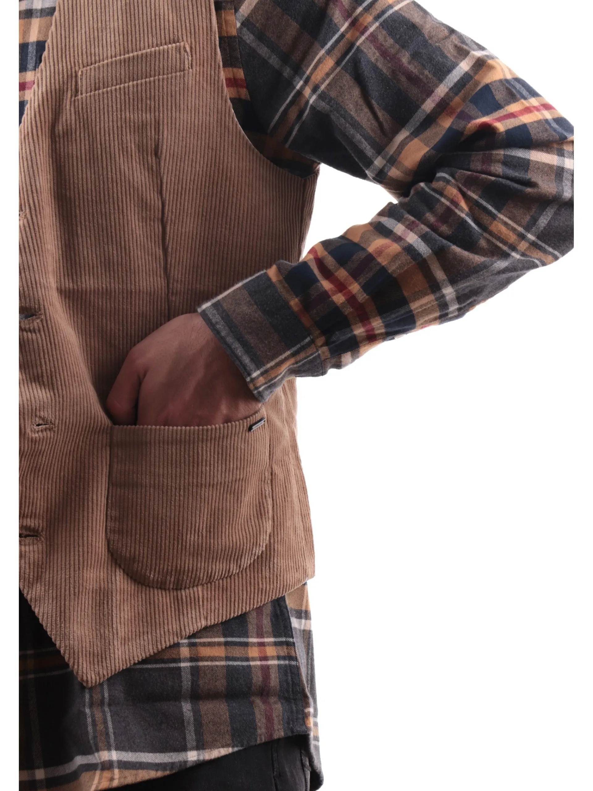 GIANNI LUPO Gilet*Gilet marrone da uomo elegante GL5159BD