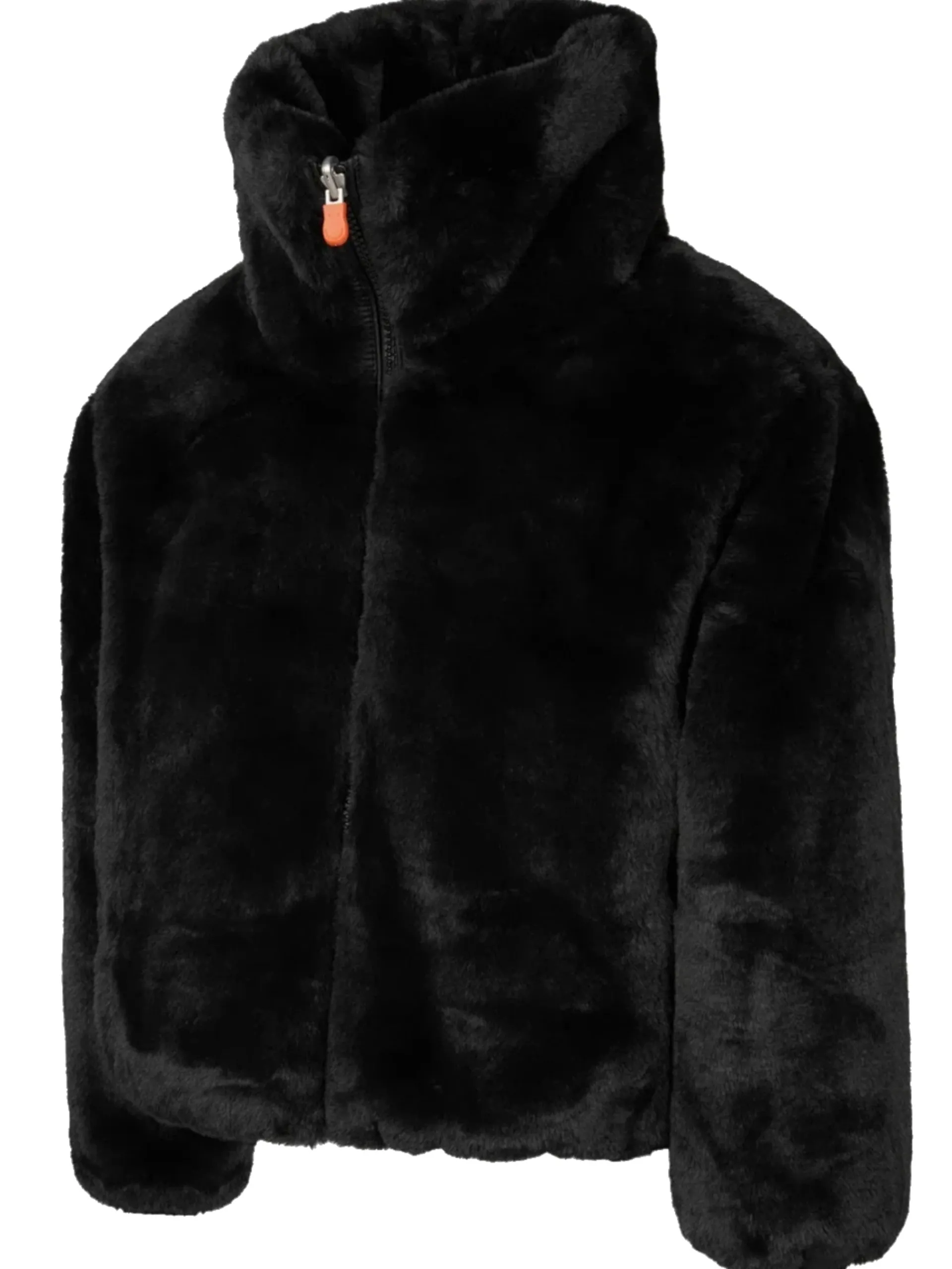 SAVE THE DUCK Capispalla*Giubbino reversibile pelliccia eco nero da bambina Ceri J31352GFURY19