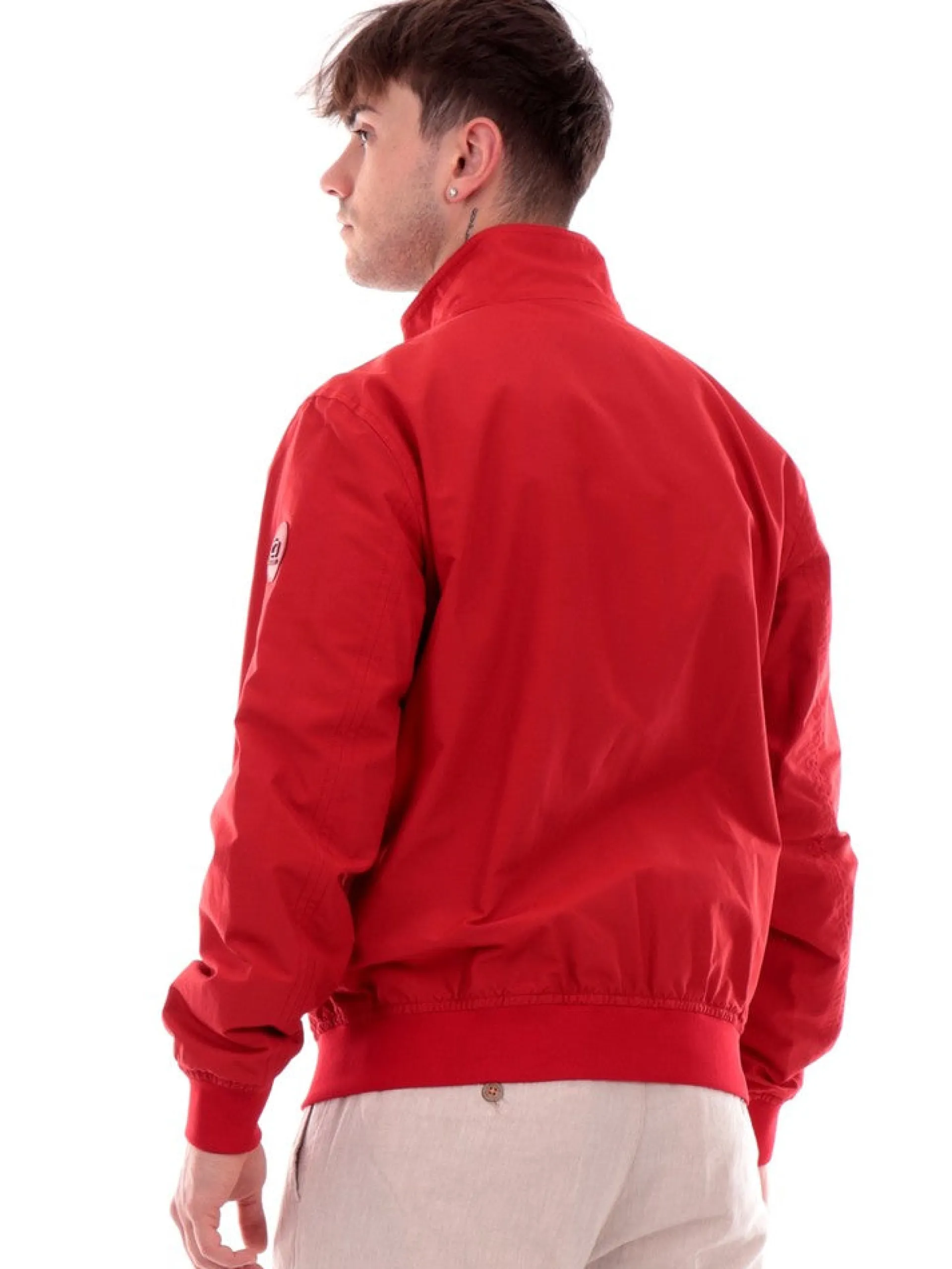 WOOLRICH Giubbini*Giubbino rosso da uomo Cruiser Bomber 0881MRUT3662