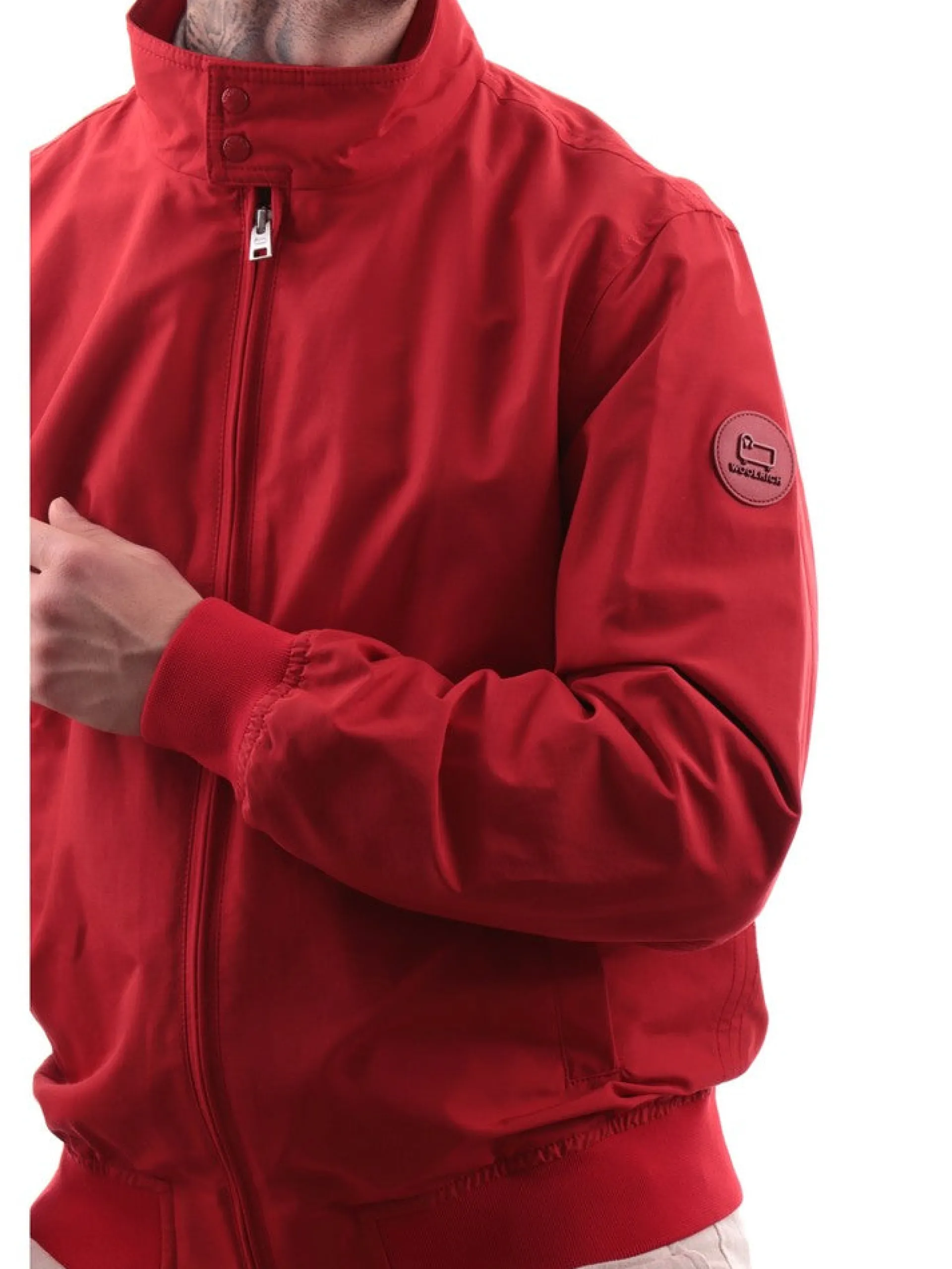 WOOLRICH Giubbini*Giubbino rosso da uomo Cruiser Bomber 0881MRUT3662