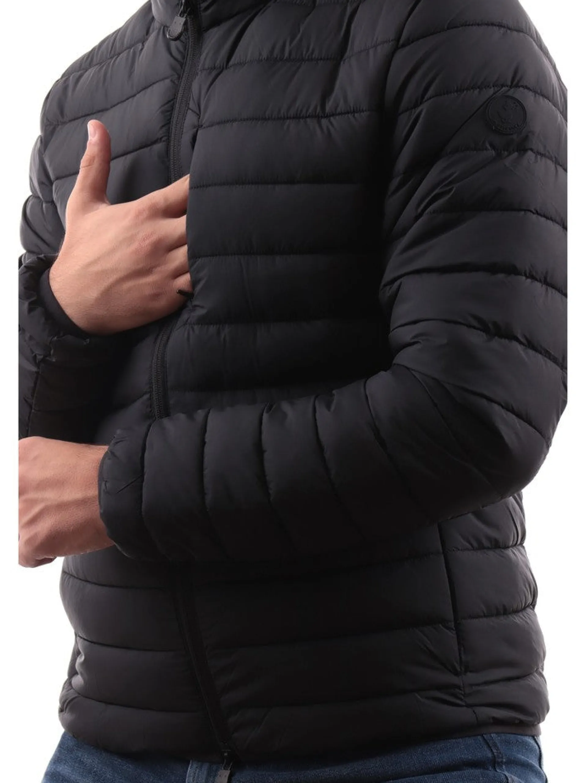 SAVE THE DUCK Giubbini*Giubbotto nero da uomo Erion D31274MMITO17