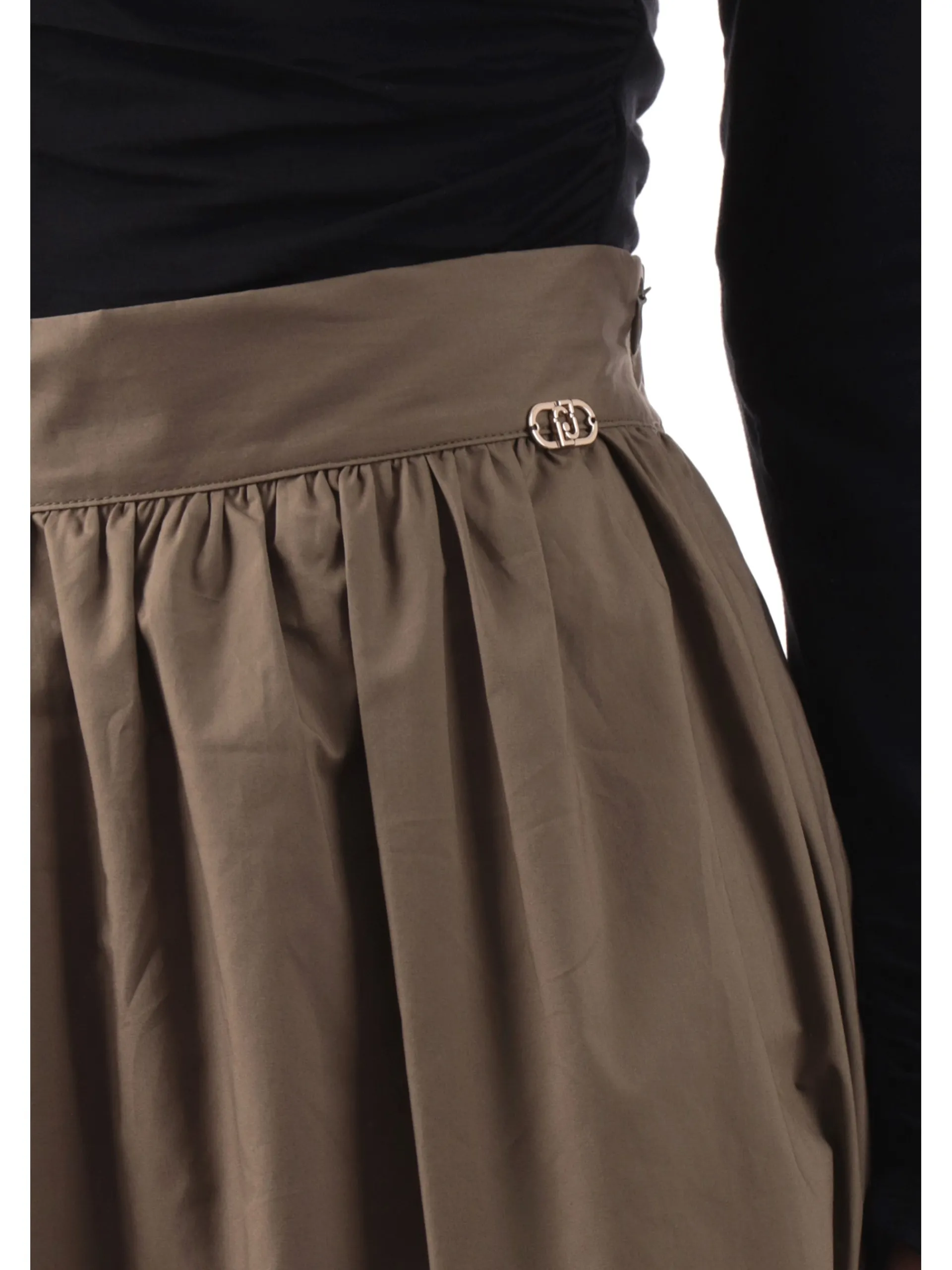 LIU JO MILANO Gonne*Gonna Liu Jo verde da donna lunga svasata WA5173T4853