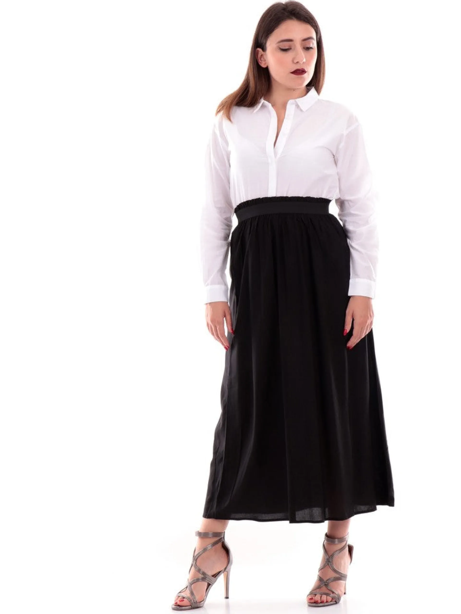 ONLY Gonne*Gonna lunga nera da donna 15164606