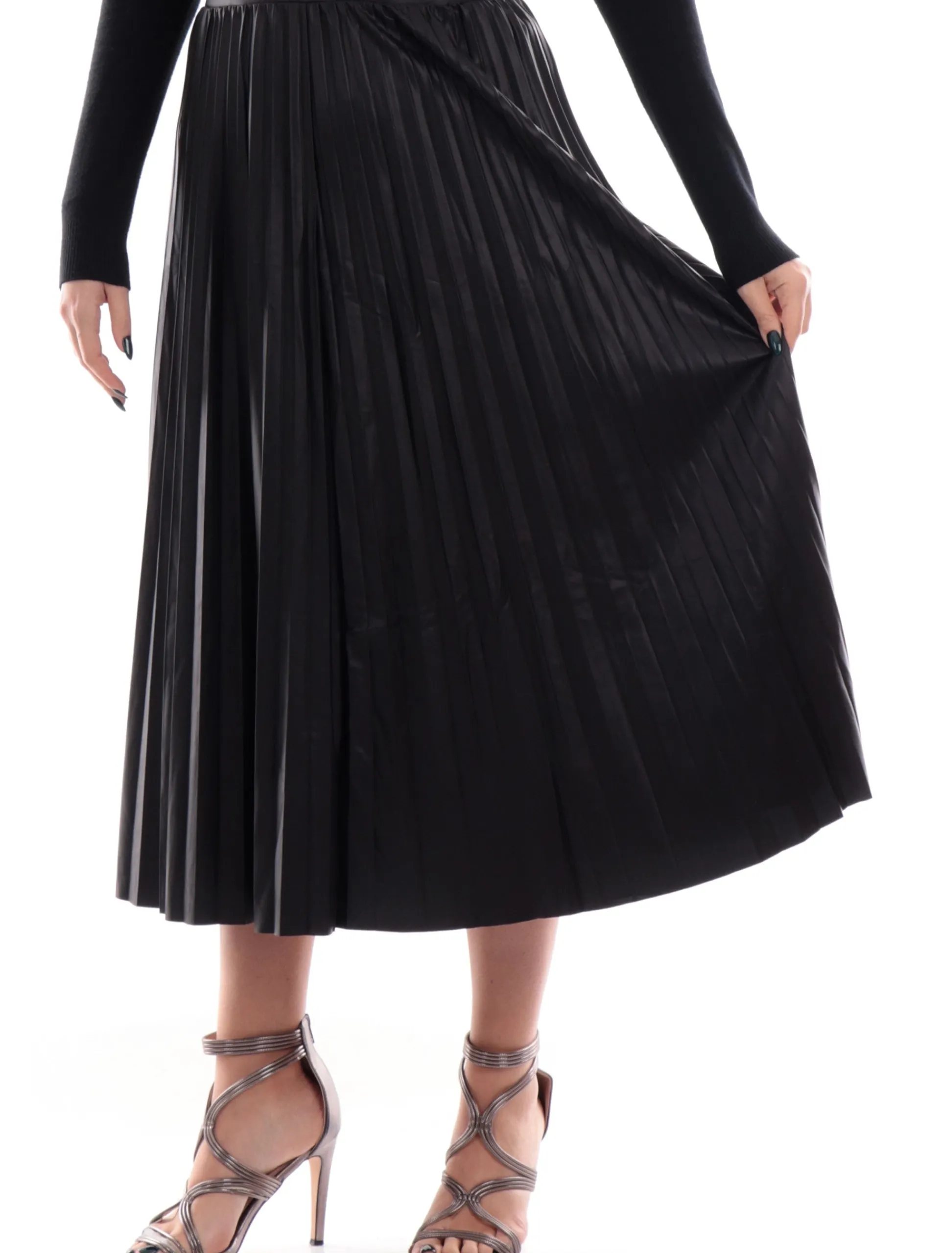 ONLY Gonne*Gonna nera da donna pelle eco 15186268