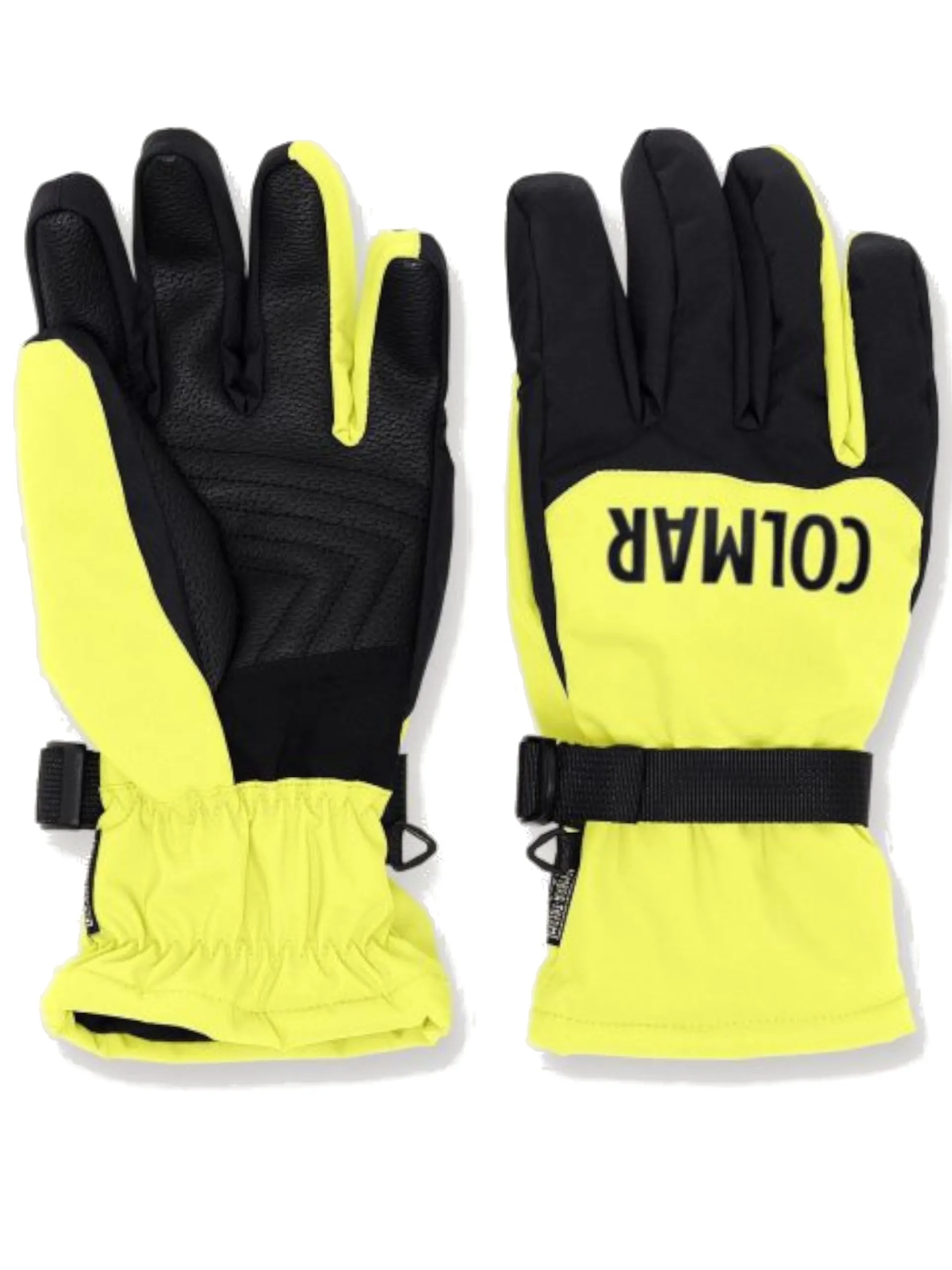 COLMAR NEVE E OUTDOOR Accessori*Guanti Colmar sci gialli e neri uomo