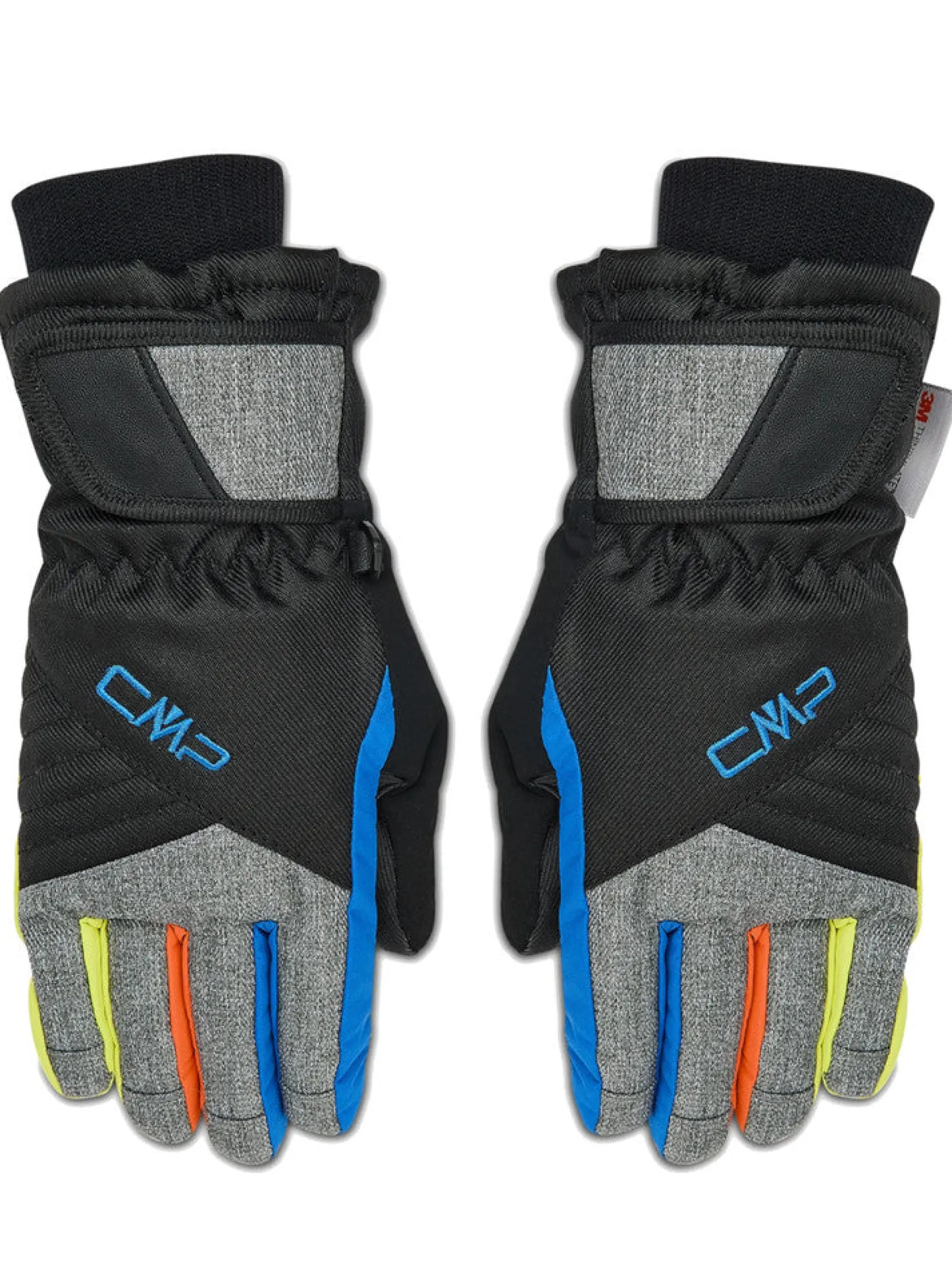 CMP Accessori*Guanti sci neri e blu da bambino 6524827J