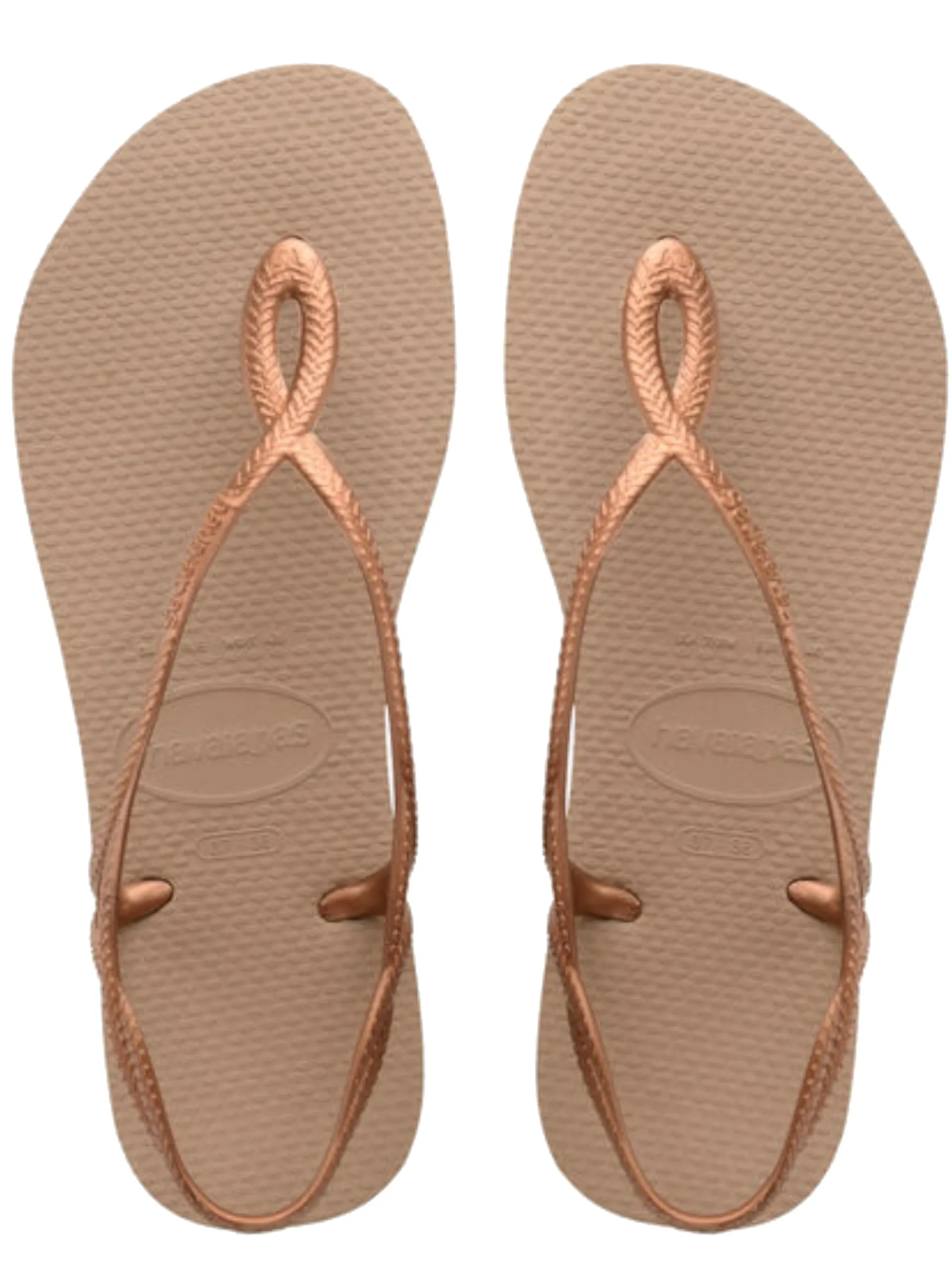 HAVAIANAS Ciabatte E Infradito*Infradito oro rosa da donna Luna 4129697