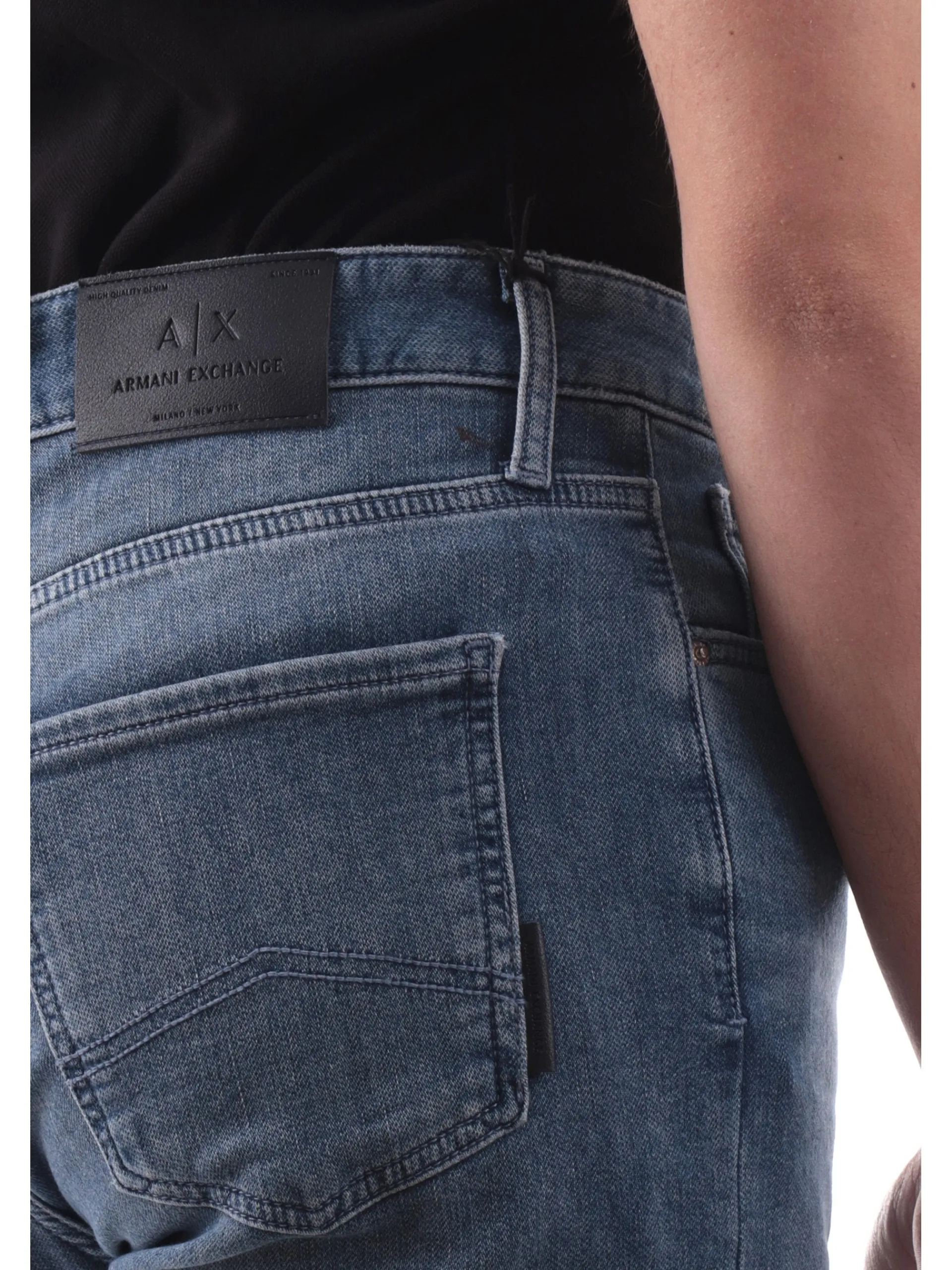 ARMANI EXCHANGE Pantaloni*Jeans AX Skinny blu da uomo XM000070AF14368