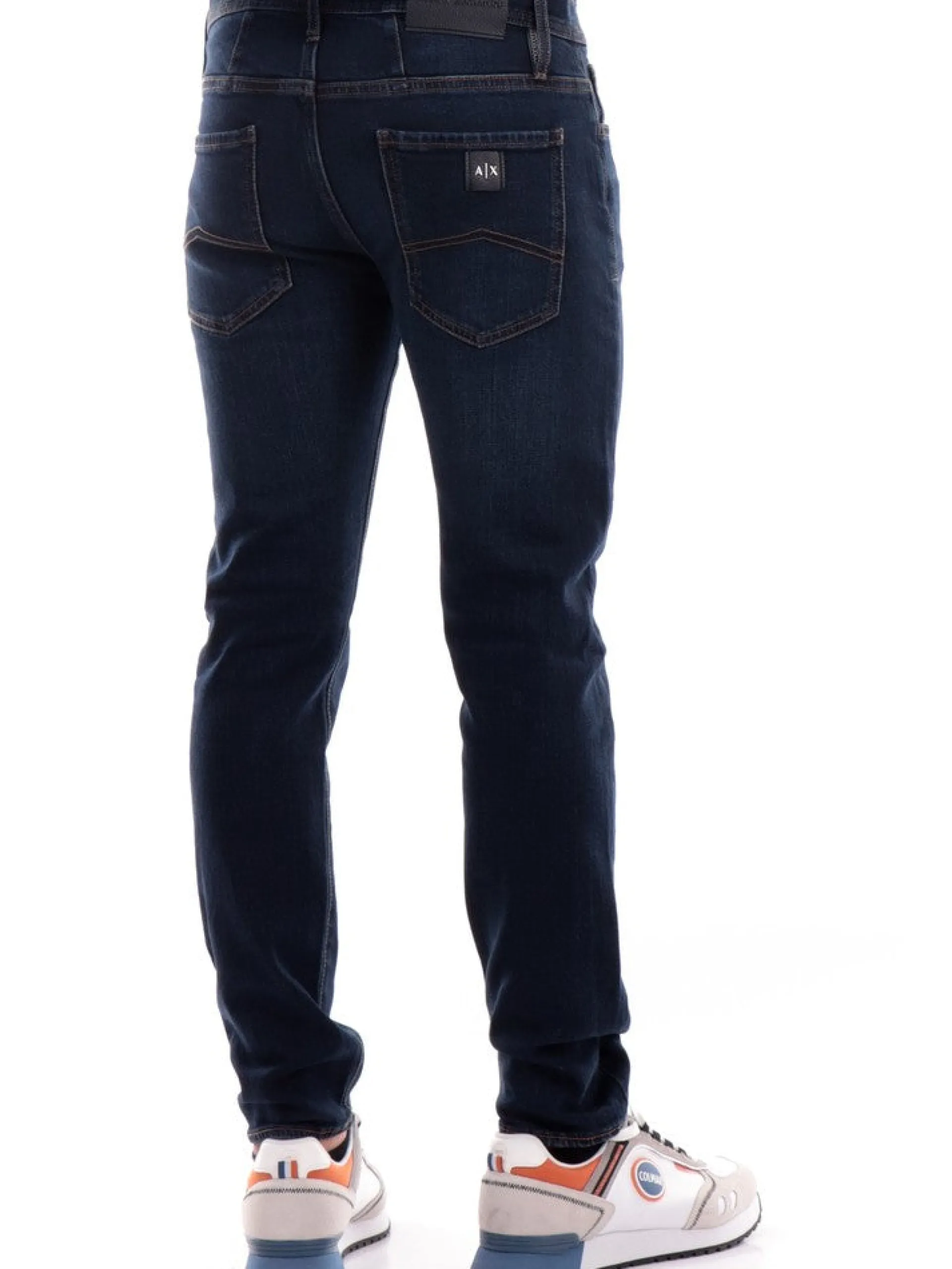 ARMANI EXCHANGE Jeans*Jeans blu scuro da uomo skinny 5 Pockets 8NZJ14Z2SAZ