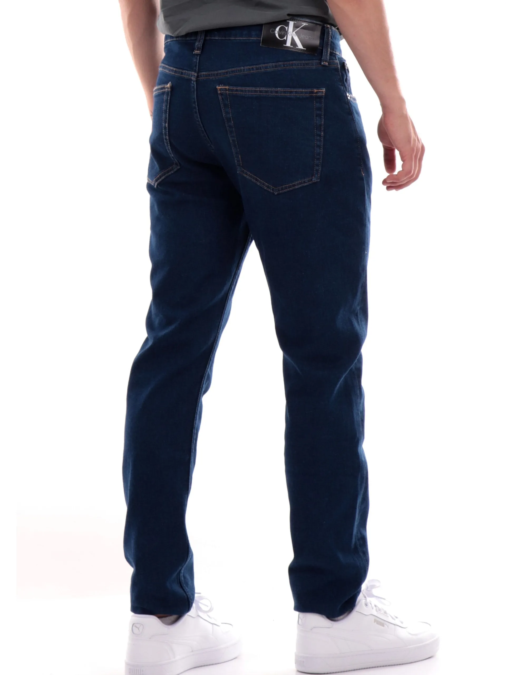 CALVIN KLEIN Jeans*Jeans blu scuro da uomo Slim Taper J30J325888