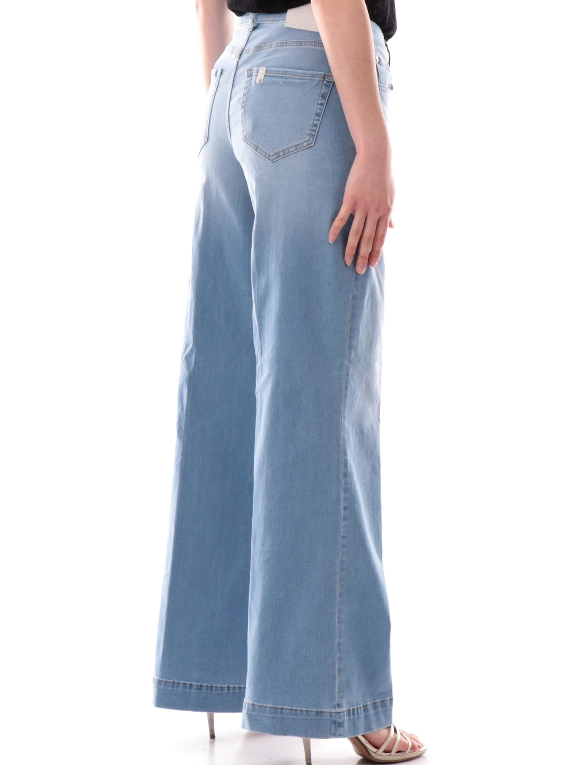LIU JO MILANO Jeans*Jeans Flare Liu Jo blu da donna cinque tasche UA5158DM800